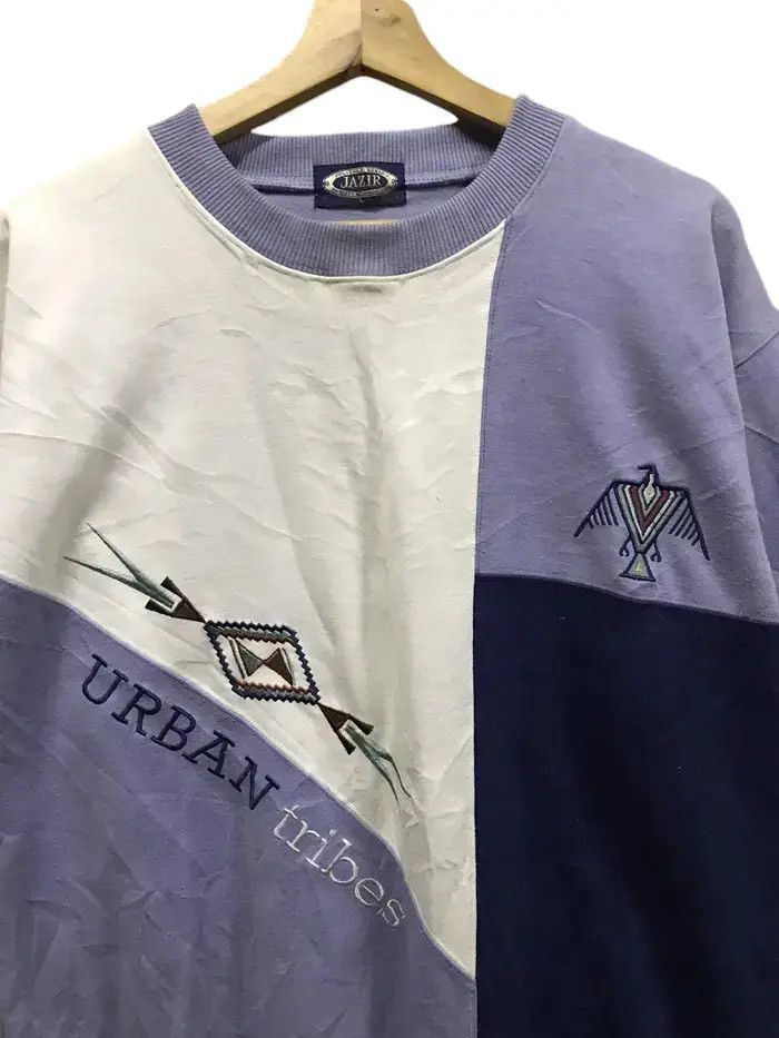 Japanese Brand Vintage Jazir Urban Tribes Sweatshirts Size US L / EU 52-54 / 3 - 3 Thumbnail