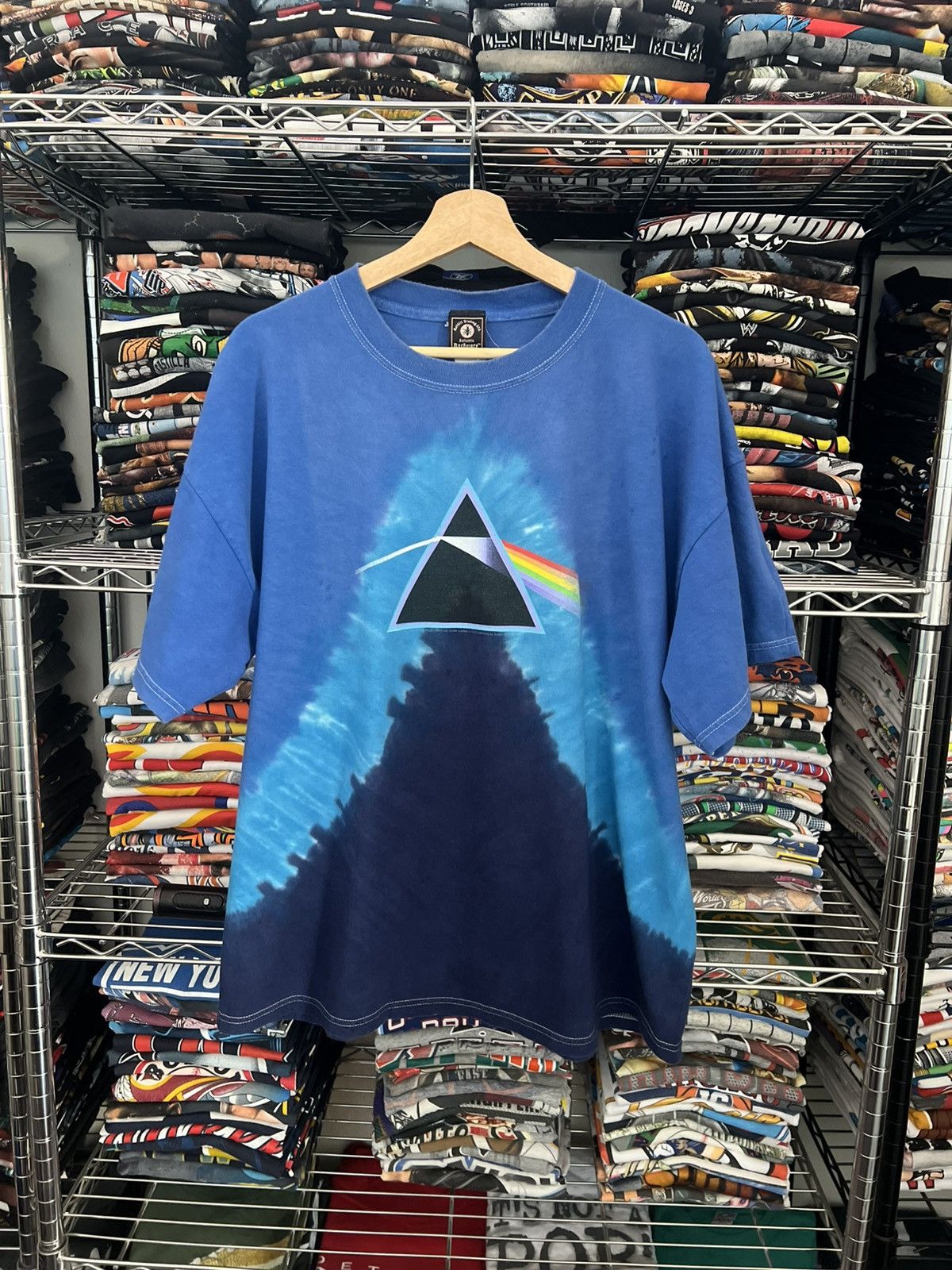 Pink Floyd 2005 Pink Floyd Dark Side of the Moon Tie Dye Band Tee Size US XL / EU 56 / 4 - 1 Thumbnail