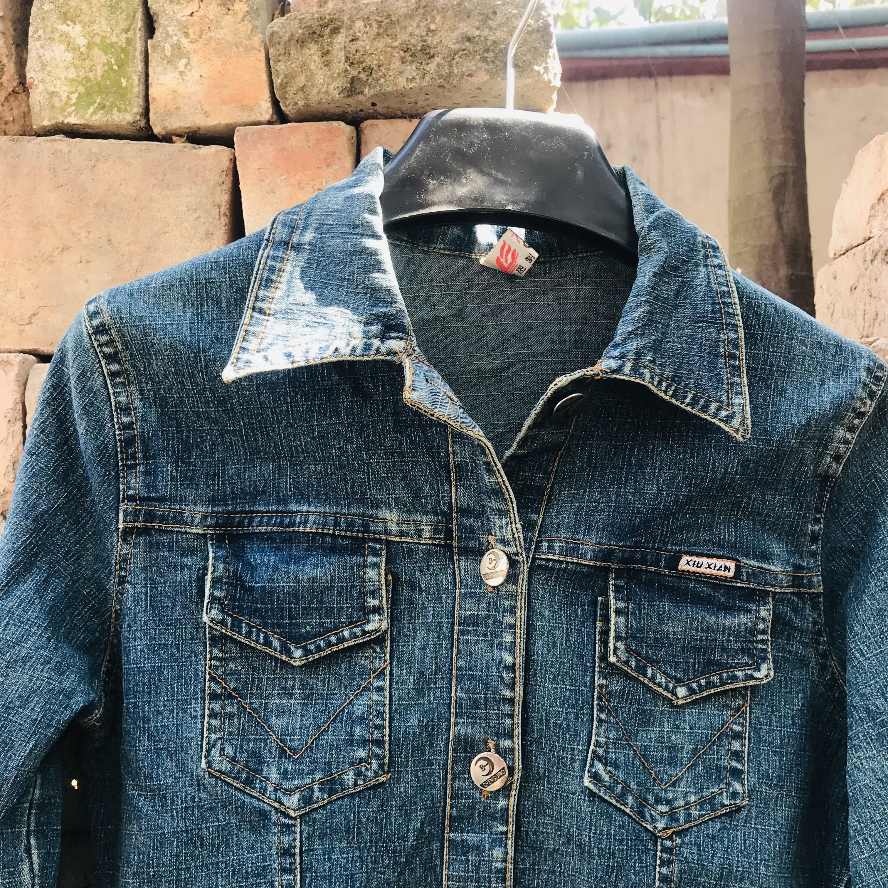 Japanese Brand × Vintage Vintage Japanese Denim Shirt Size M / US 6-8 / IT 42-44 - 3 Thumbnail
