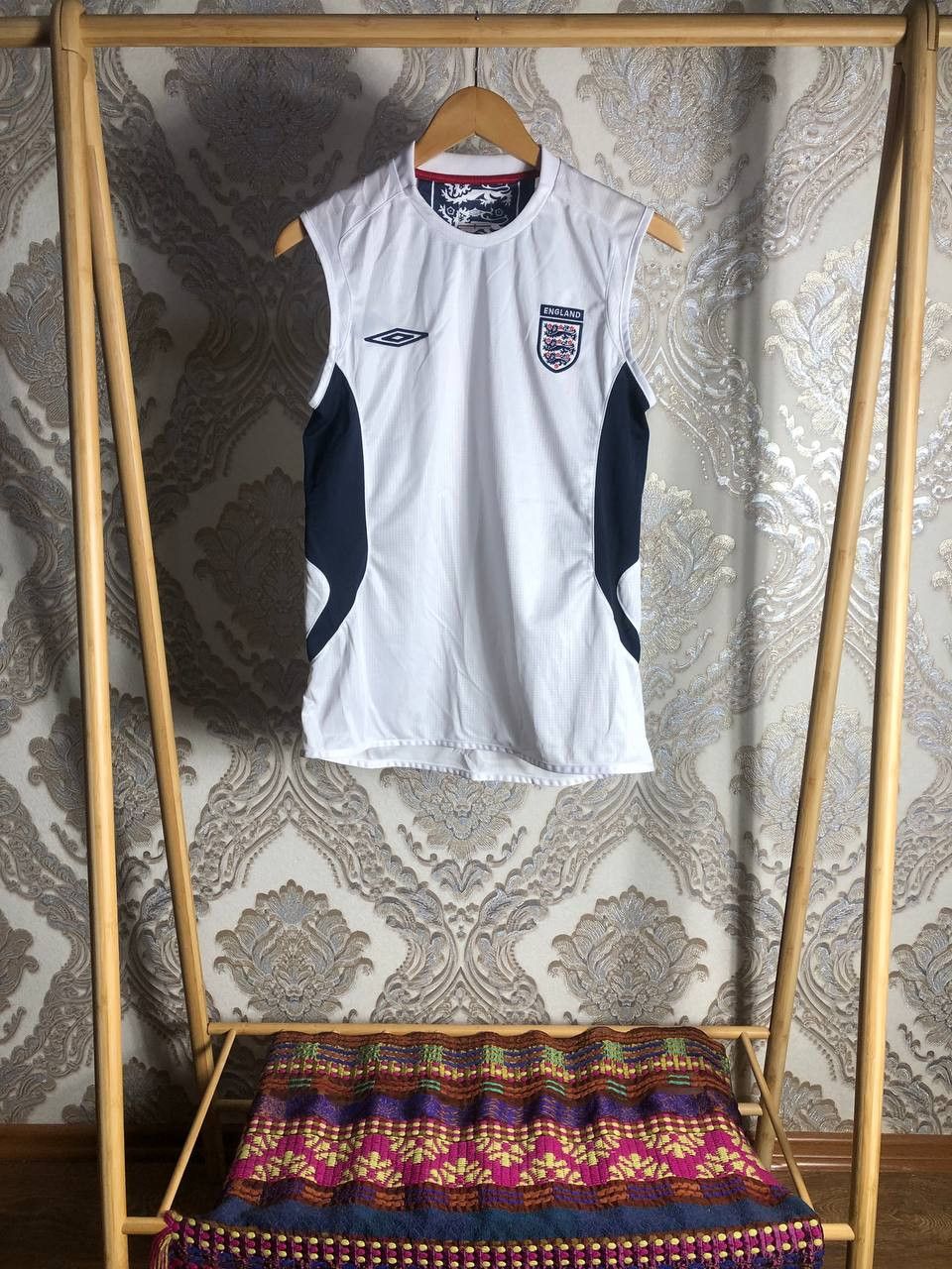 Umbro Vintage Umbro England Retro Soccer Jersey Manchester Y2K Size US M / EU 48-50 / 2 - 1 Thumbnail