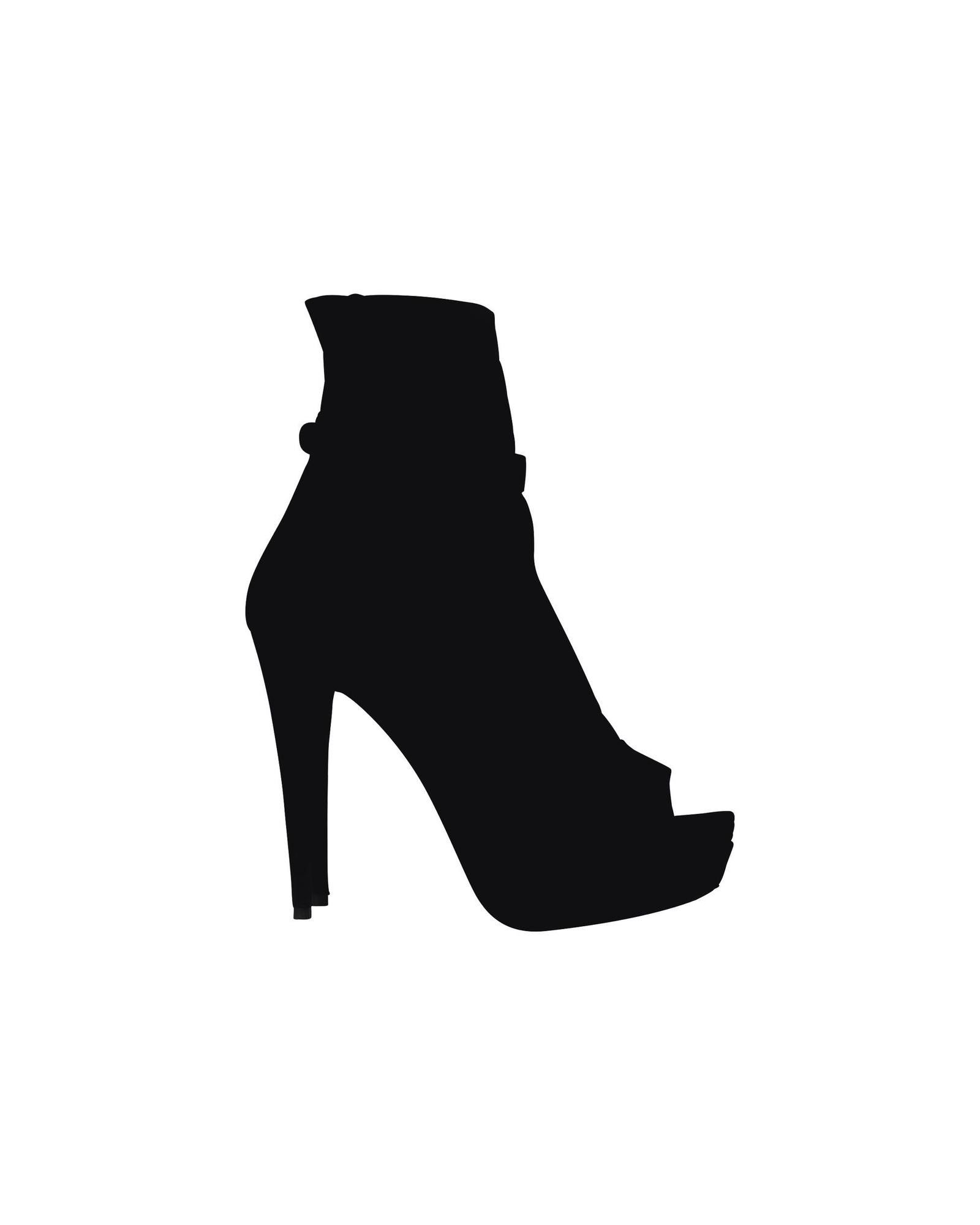 image of Miu Miu Peep Toe Suede Ankle Booties With High Stiletto Heel Shoes in Black, Women's (Size 7)