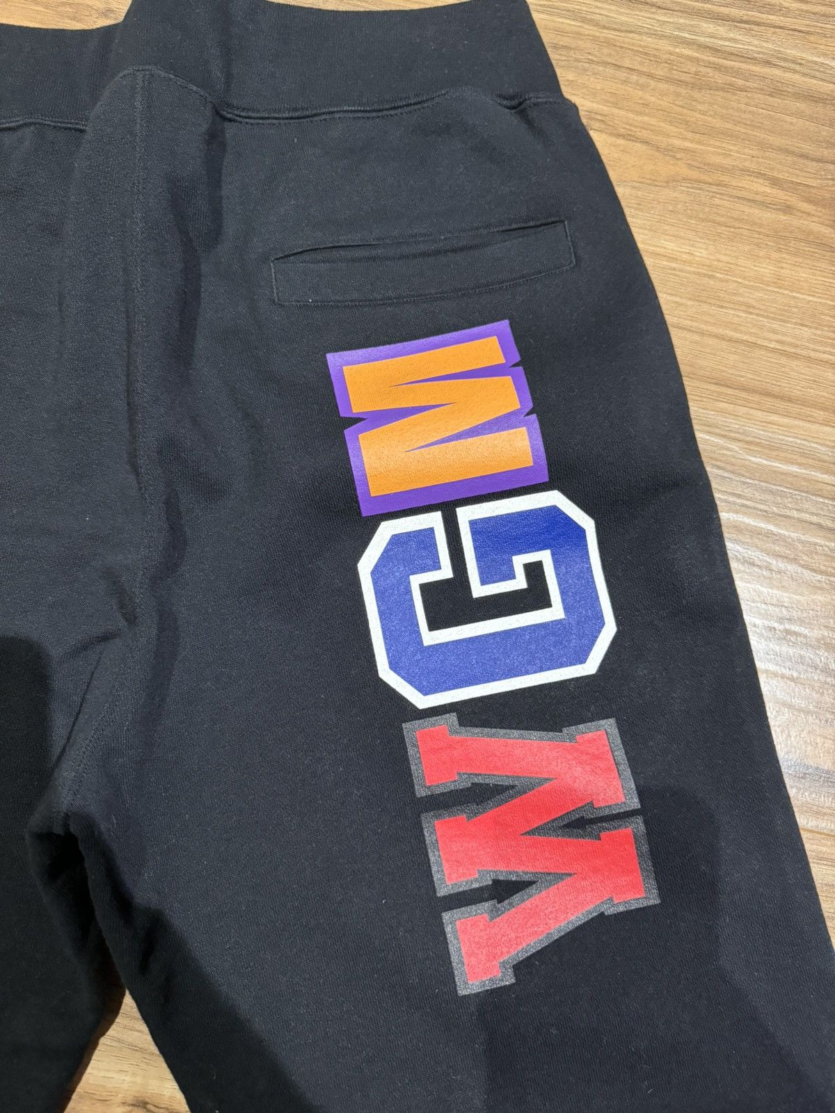 Bape Space Camo Shark Sweat Pants Size US 32 / EU 48 - 4 Thumbnail