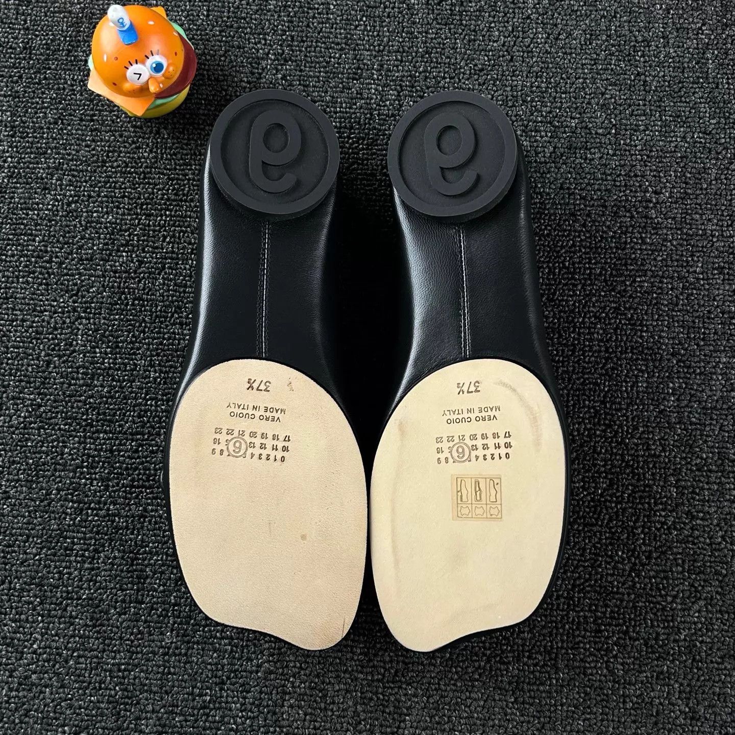 Maison Margiela Maison Margiela Black Bow Black Laces Flats 37.5 Size US 7 / IT 37 - 6 Thumbnail