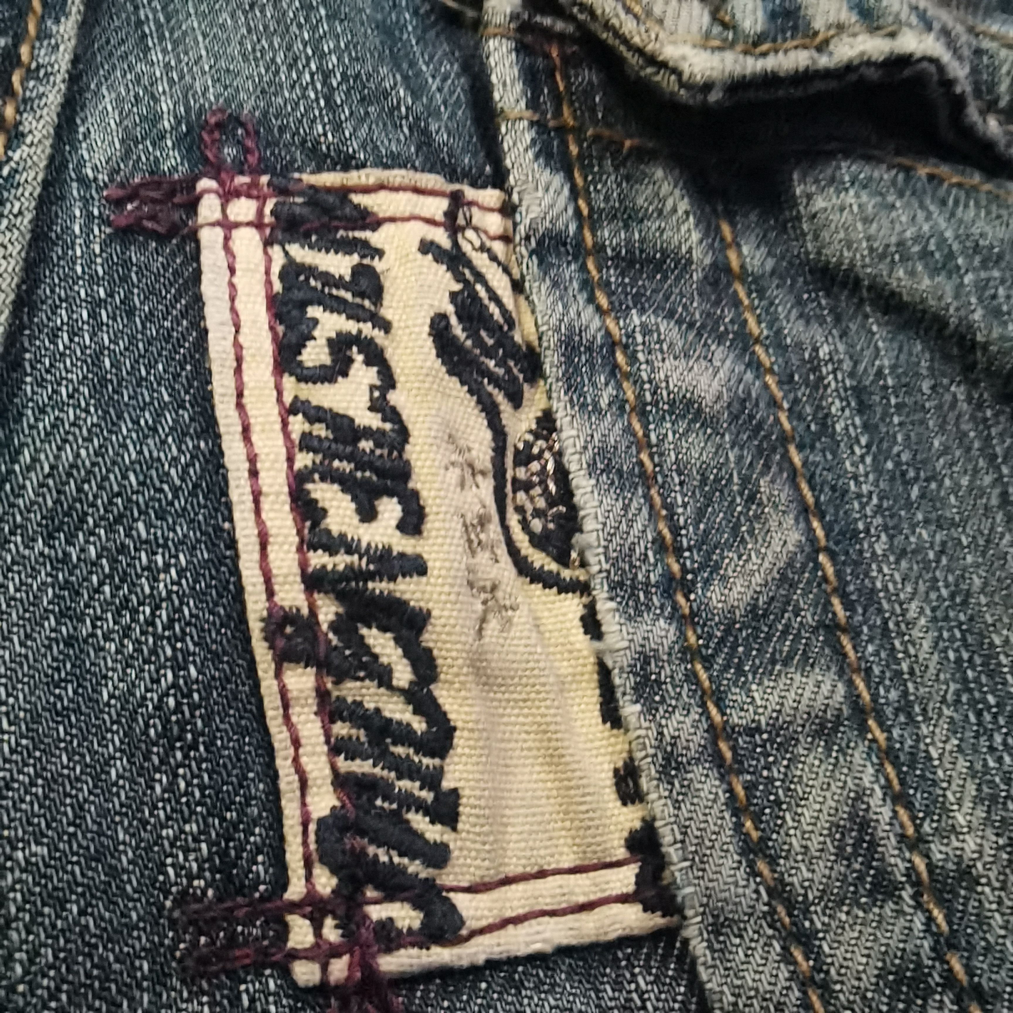 Seditionaries 🇯🇵🔥🔥 90s Seditionaries Distressed Kouyizu Denim Size US 31 - 10 Thumbnail