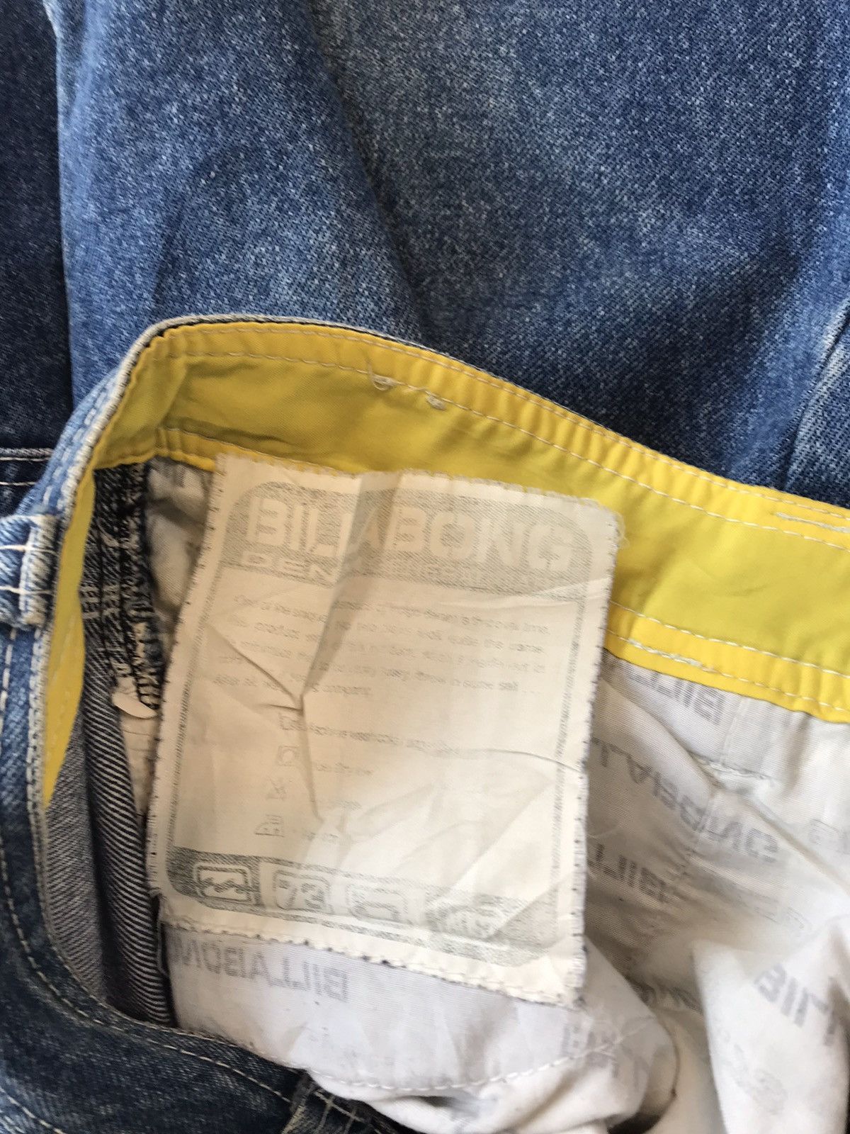 Billabong × Vintage Vintage billabong straight fit big pocket denim Size US 36 / EU 52 - 8 Thumbnail