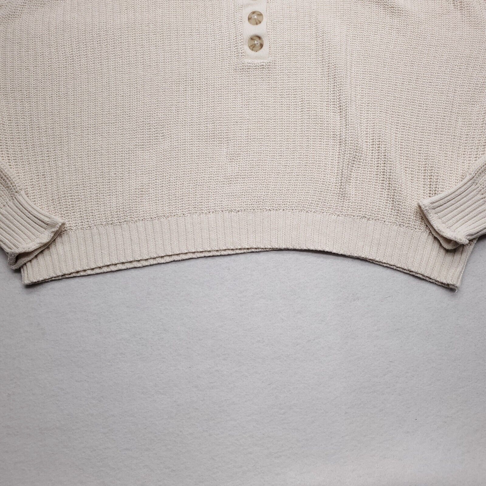 American Eagle Outfitters American Eagle Pullover Cropped Sweater Womens Size S Beige Size S / US 4 / IT 40 - 7 Thumbnail