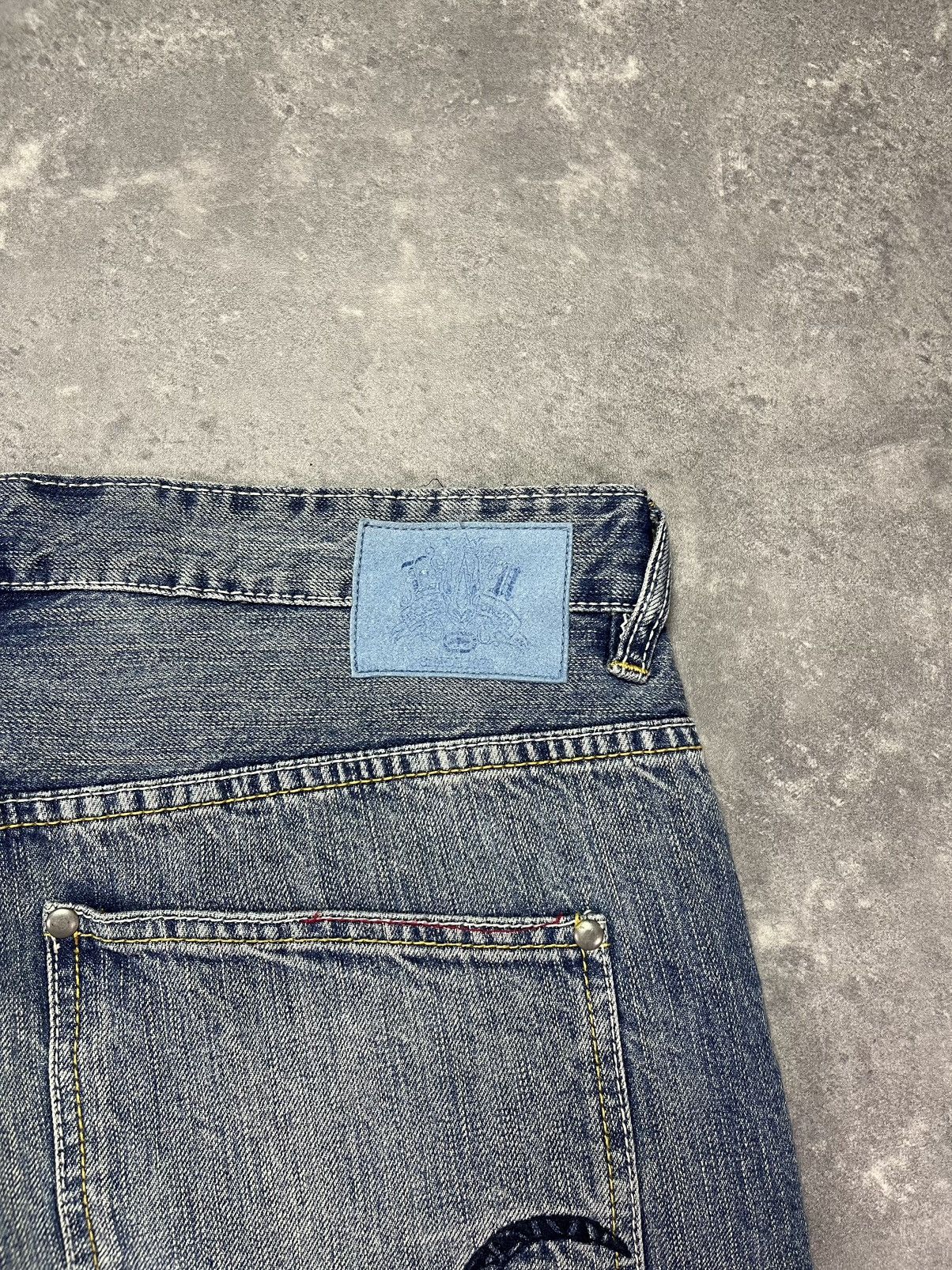 Ecko Unltd. Ecko Unlimited Embroidered Y2K Baggy Fit Denim Jeans 36 Rare Size US 36 / EU 52 - 11 Thumbnail