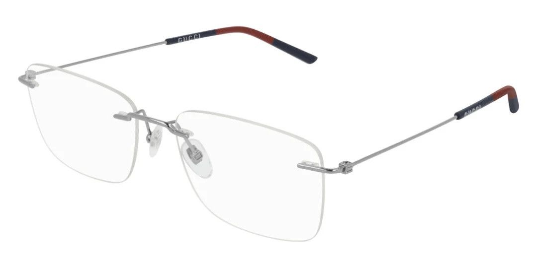 Gucci Gucci GG0399O Eyeglasses – Silver / Multicolor Size ONE SIZE - 12 Thumbnail
