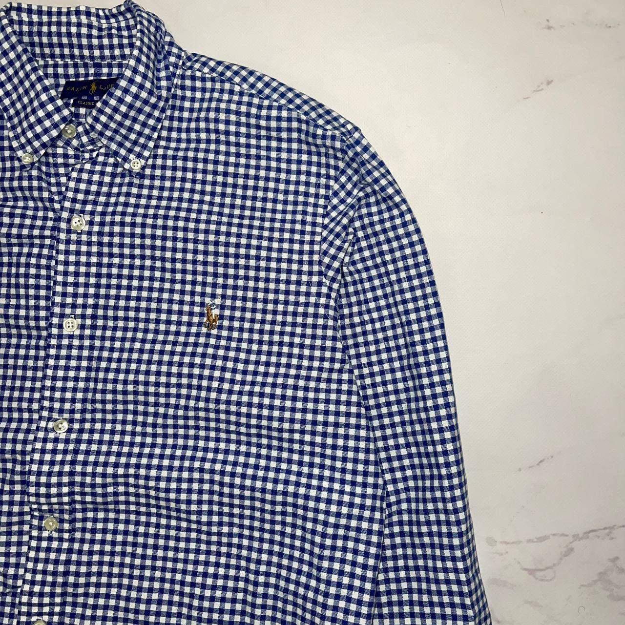 Polo Ralph Lauren Polo Ralph Lauren Plaid Blue Shirt Sz XL Button Long Sleeve Size US M / EU 48-50 / 2 - 5 Thumbnail