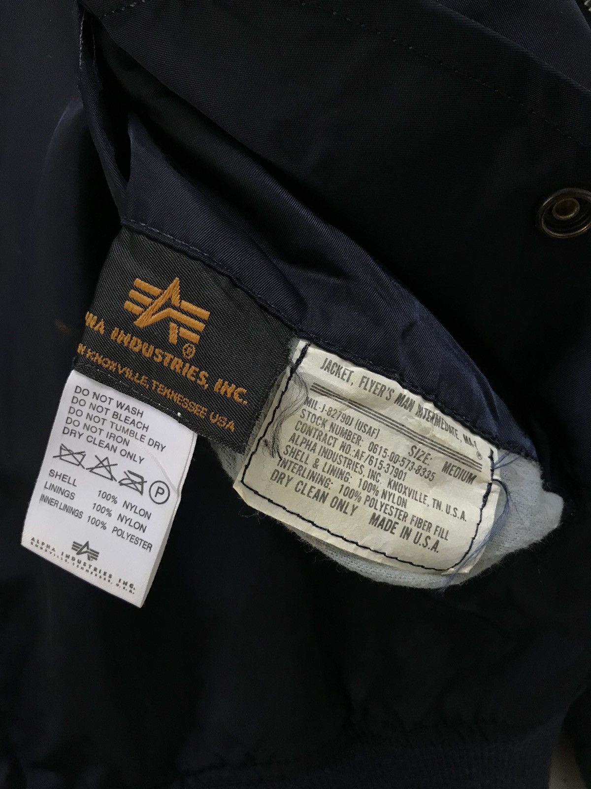 Vintage Alpha Industries Type MA-1 Bomber Jacket