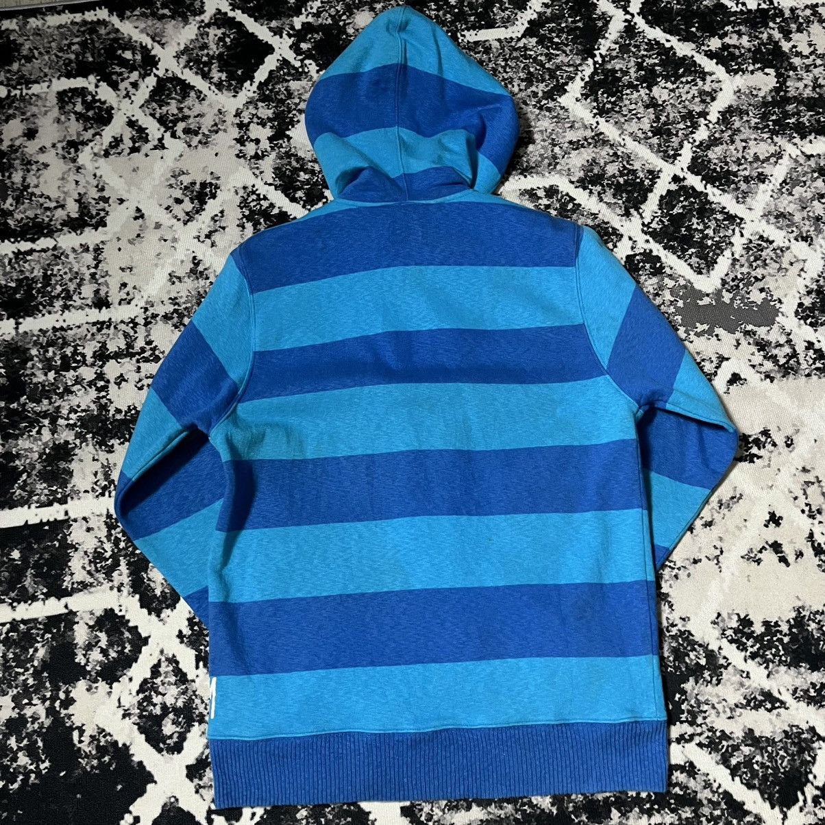 Stussy a26 Stussy Stripe Zipper Hoodie Size US L / EU 52-54 / 3 - 12 Thumbnail
