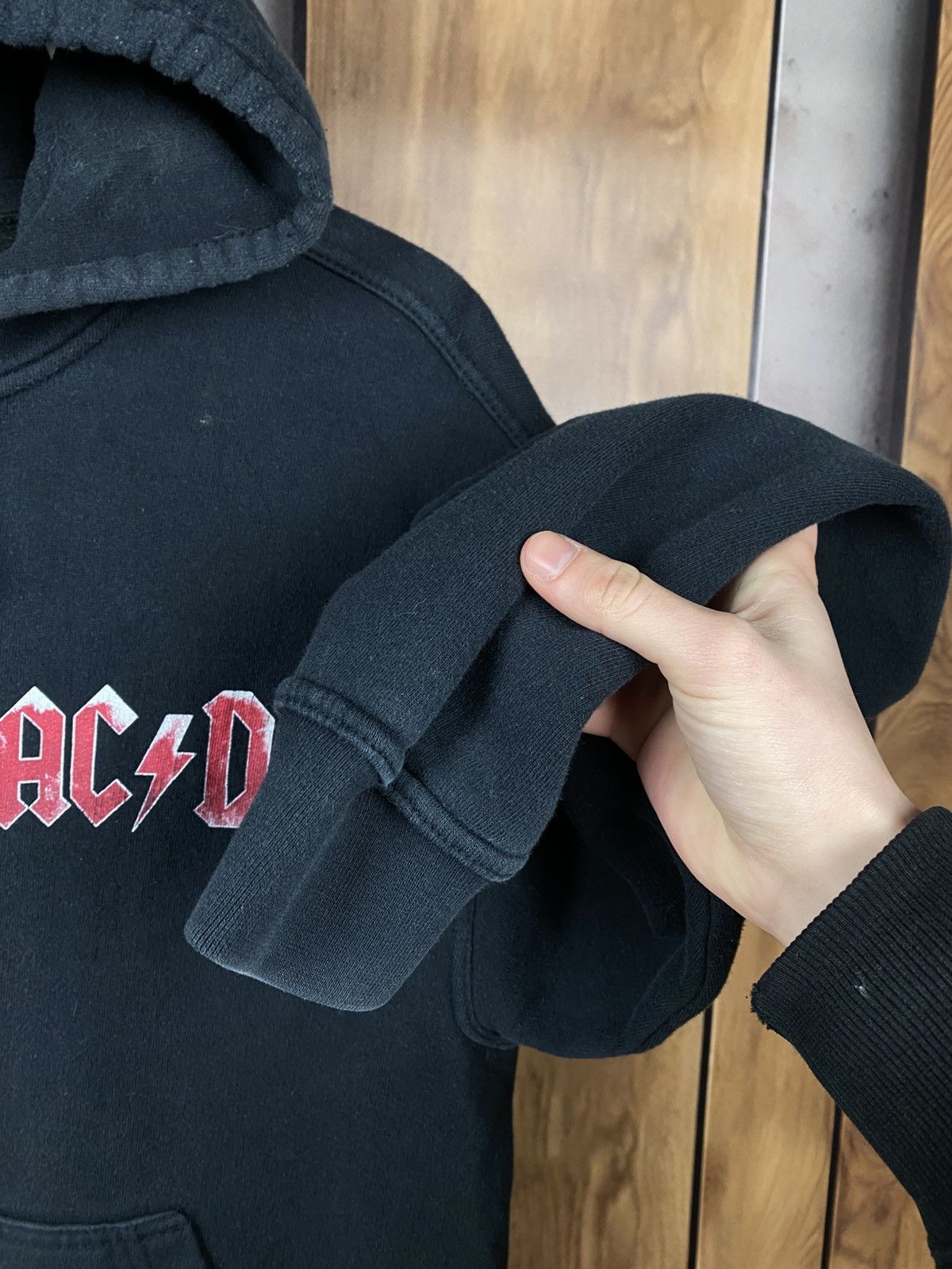 AC/DC 🎸Vintage 2008 Hoodie Zip Up AC/DC Black Ice Rock Band VTG🎸 Size US M / EU 48-50 / 2 - 12 Thumbnail