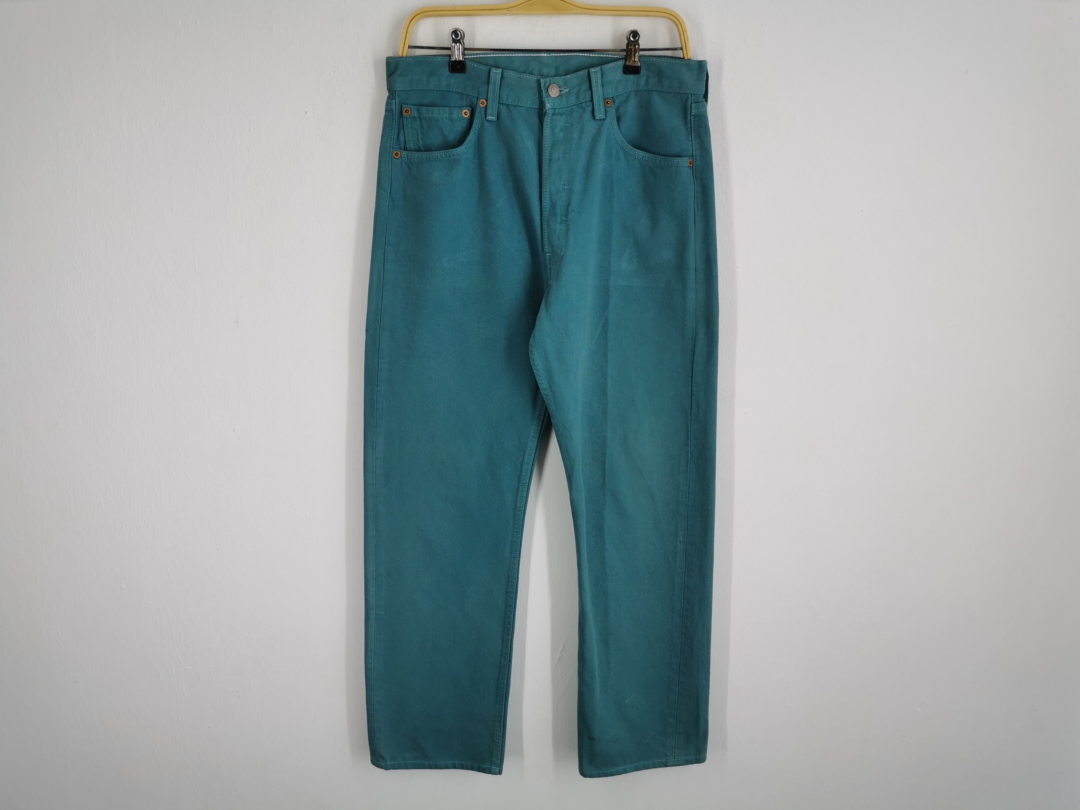 Levi's Vintage 90's Levis Lot 501 Denim Made In USA Size 32/33x34 Size US 32 / EU 48 - 1 Thumbnail