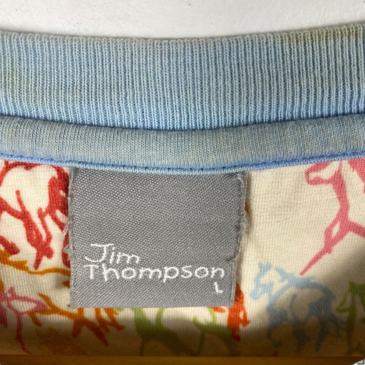 Jim Thompson American Designer JIM THOMPSON Horses Fullprint Graphic Tee Size US L / EU 52-54 / 3 - 5 Thumbnail
