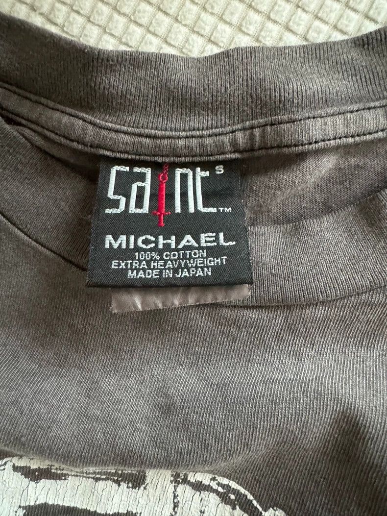 Saint Michael Saint Michael Classic washed black short sleeves Size US S / EU 44-46 / 1 - 3 Thumbnail