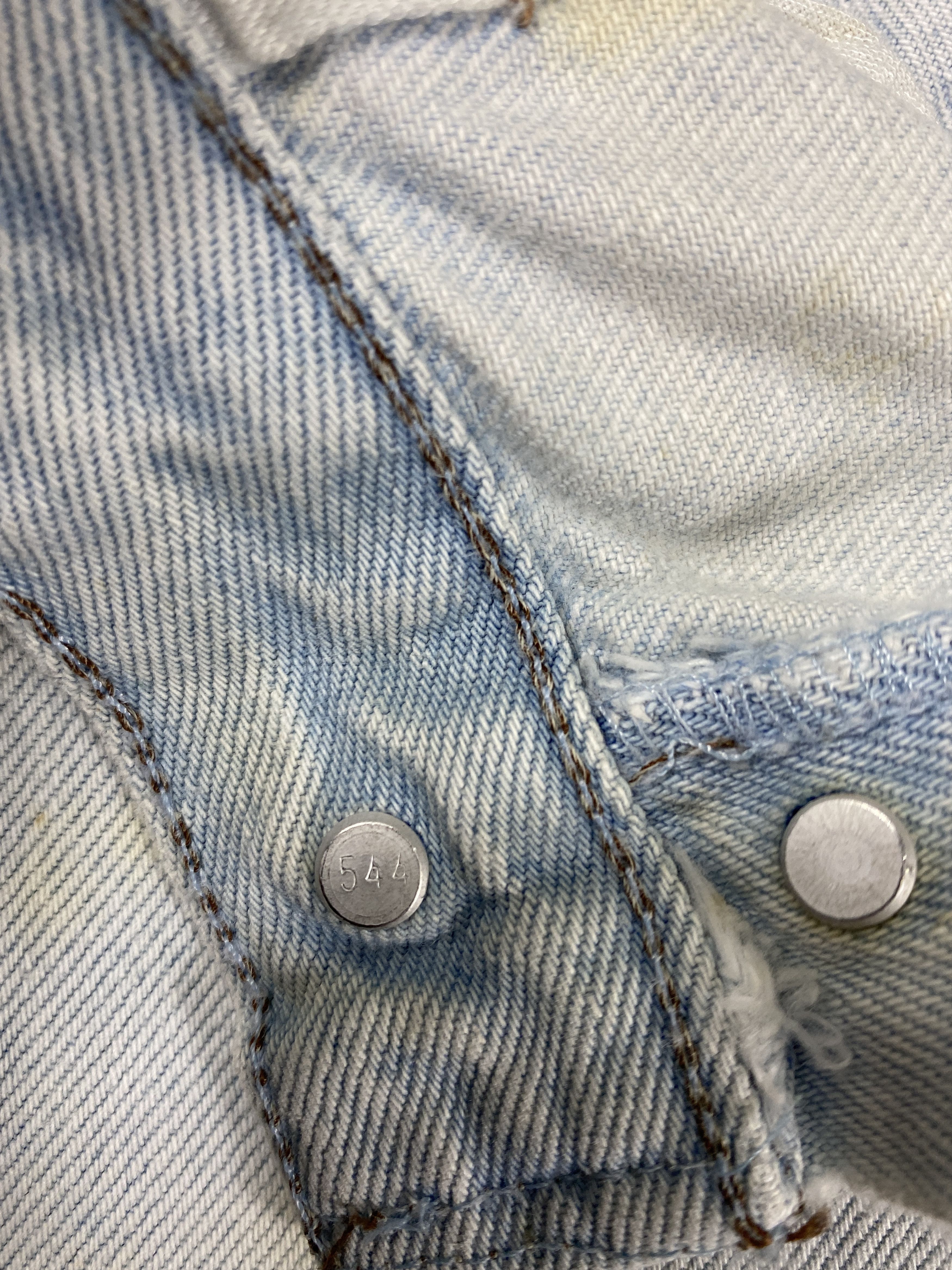 Japanese Brand W25 Light Wash Vintage Levi's 501 USA 25x27 Denim -JN2310 Size US 26 / EU 42 - 7 Thumbnail