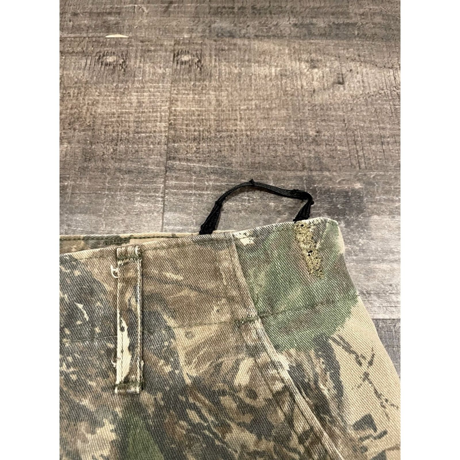 Vintage VINTAGE American Vintage Cargo Pants Mens XL 5-Pocket CA Miltary Wide-Leg Camouflage Camo Cotton Polyester USA 90s Workwear Baggy Distressed Size US 36 / EU 52 - 5 Thumbnail
