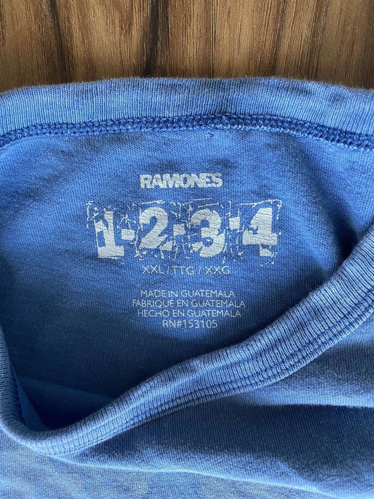 Japanese Brand × Vintage Vintage Ramones T Shirt Size US XXL / EU 58 / 5 - 3 Thumbnail