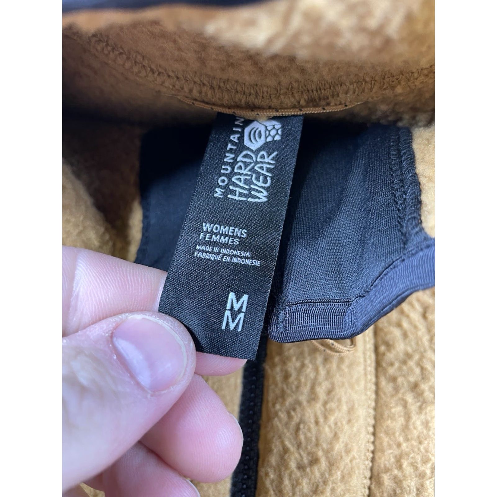 Mountain Hardwear Mountain Hardwear Women's HiCamp Fleece Long Full Zip Jacket Brown Size Medium Size M / US 6-8 / IT 42-44 - 3 Thumbnail
