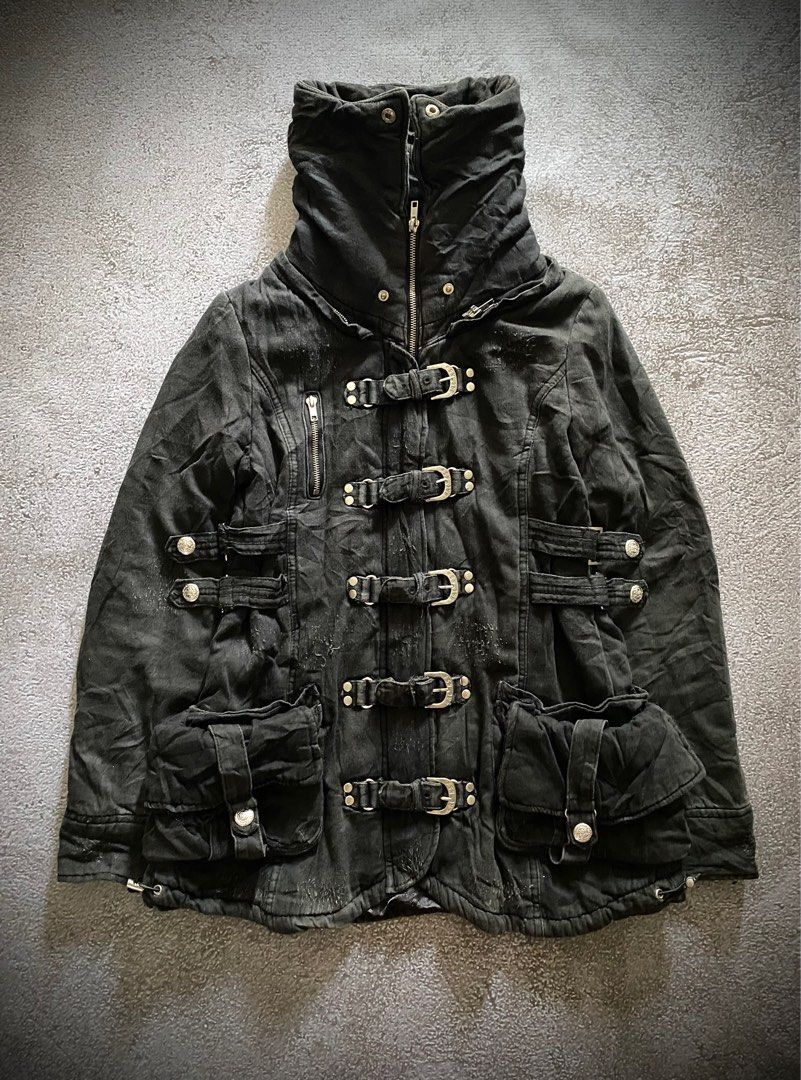 GOA bondage jacket retro punk Iswn lgb style Size US M / EU 48-50 / 2 - 1 Thumbnail