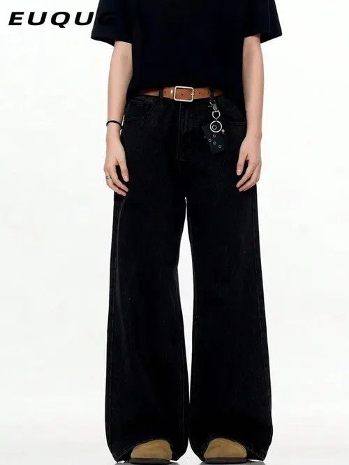 Japanese Brand Vintage RETRO 90s Wide Leg flare jeans Size US 32 / EU 48 - 3 Thumbnail