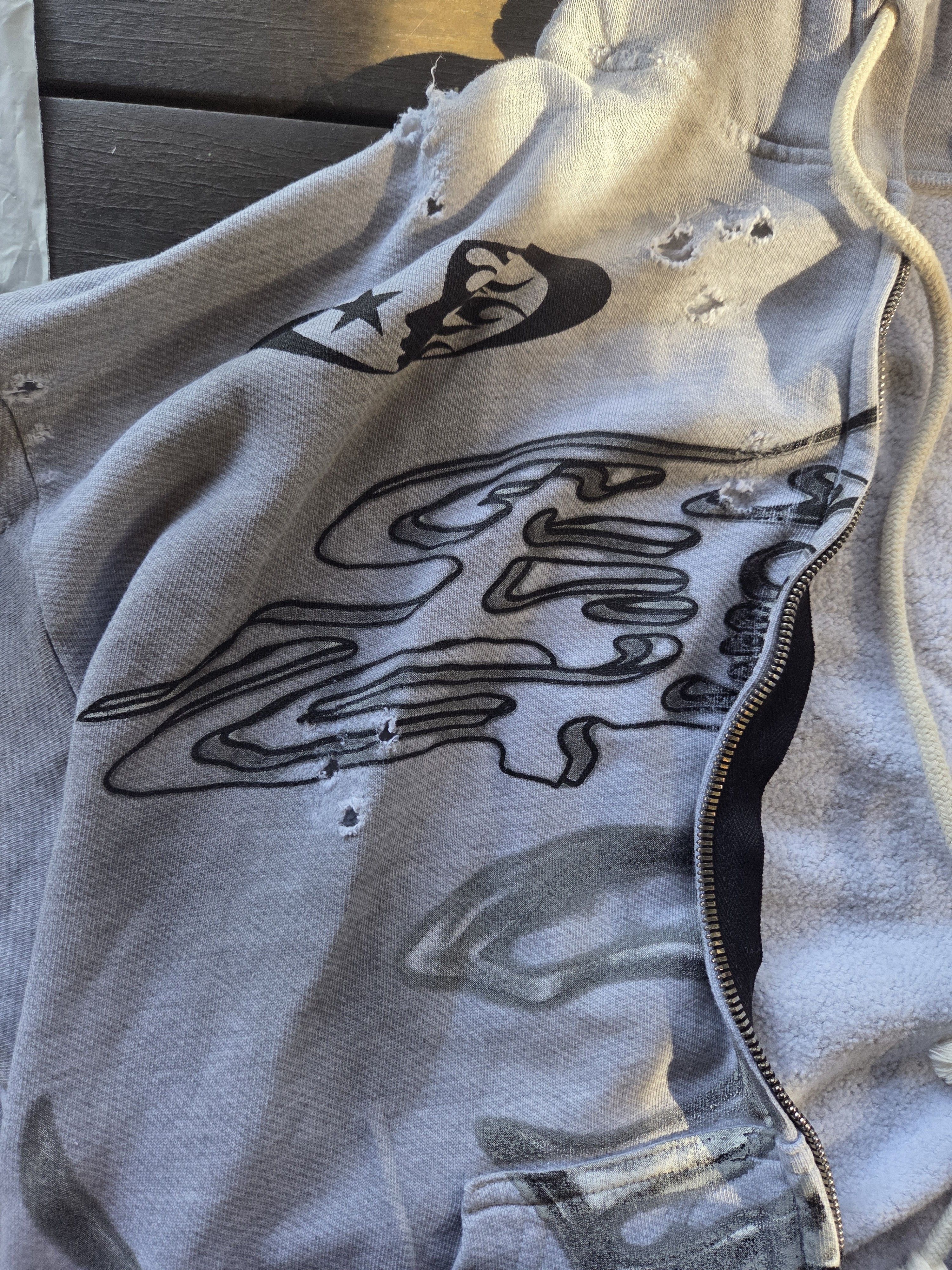 HELLSTAR Yoga Zip up Grey Hellstar Hoodie 2024 Capsule 10 size small Size US S / EU 44-46 / 1 - 11 Thumbnail