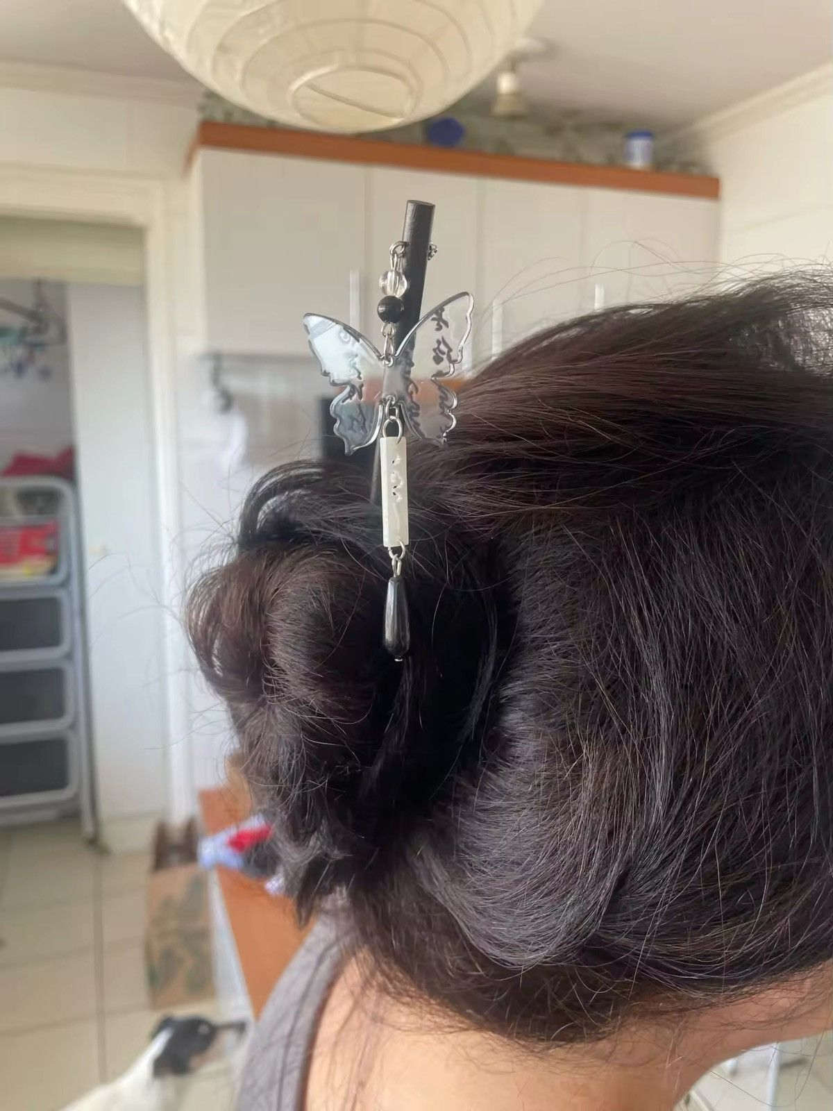Japanese Brand × Jewelry Creative Sword Ruby Pendant Hairpins Size ONE SIZE - 7 Thumbnail