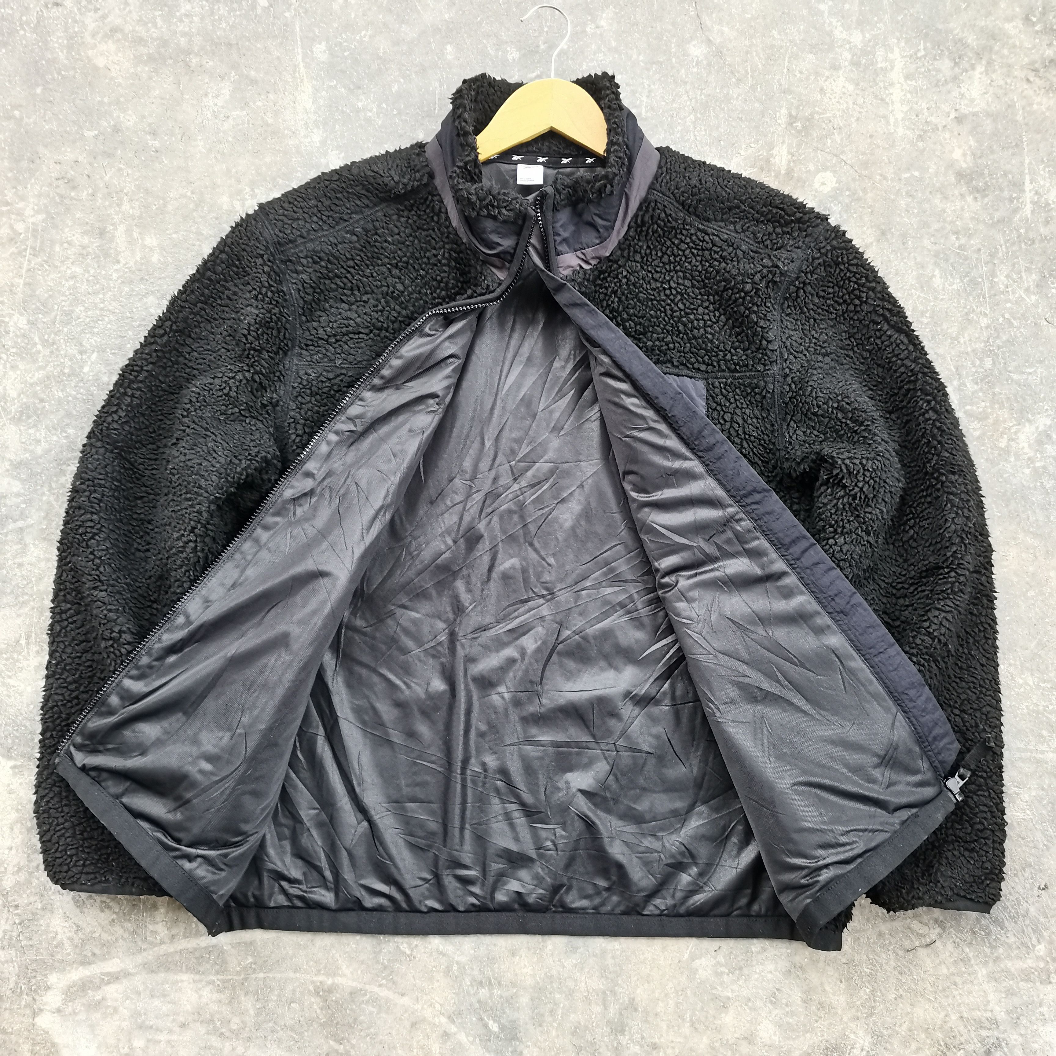 Reebok Steals🔥REEBOK Fleece Zipper Up Jacket Size US XL / EU 56 / 4 - 2 Thumbnail