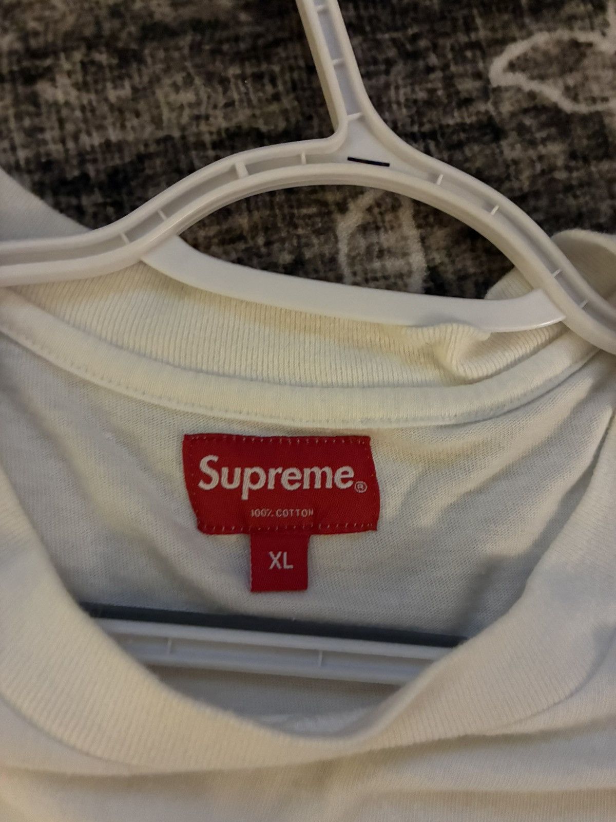 Supreme Supreme arabic white tee Size US XL / EU 56 / 4 - 2 Thumbnail