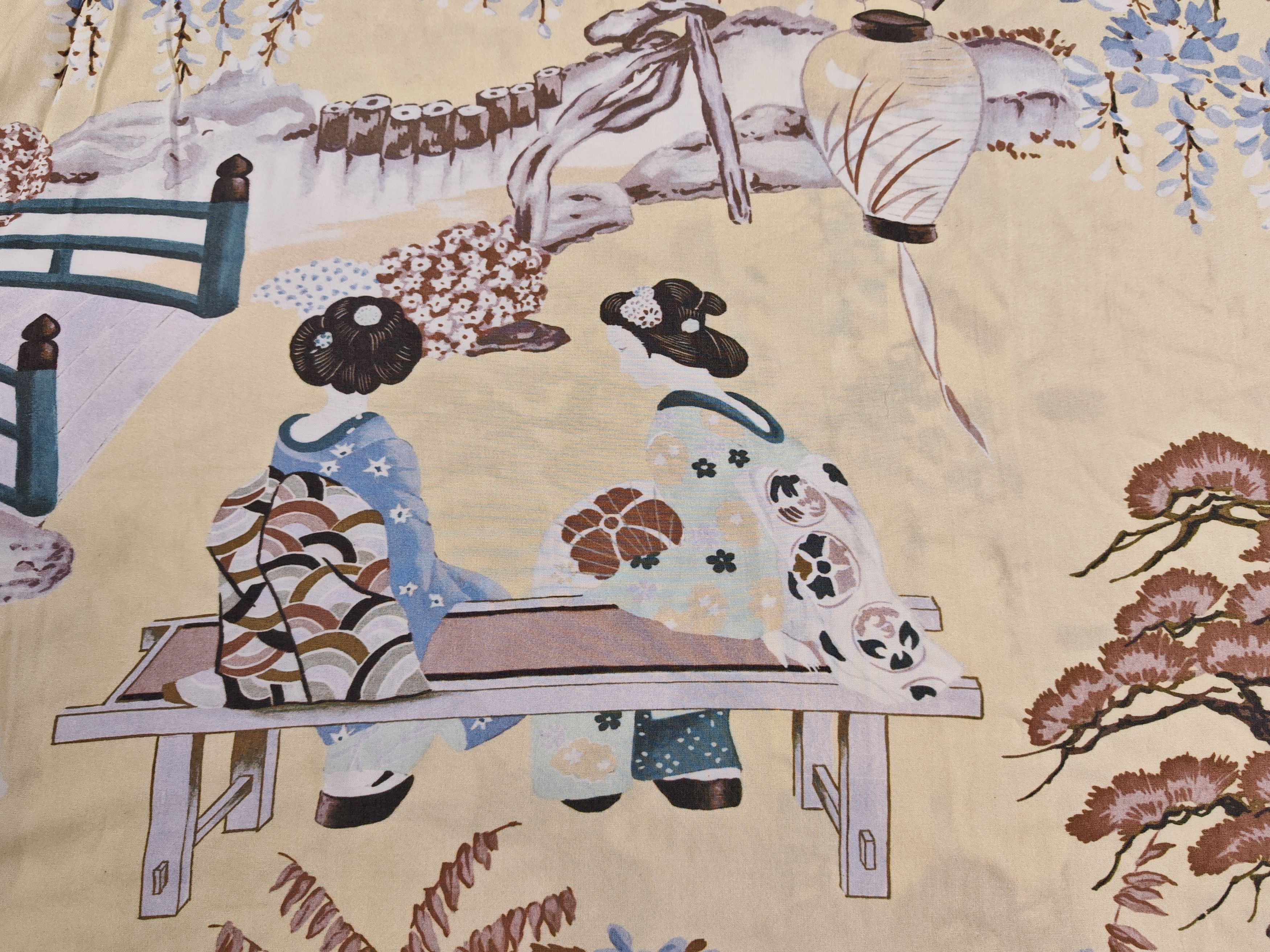IOLANI Iolani Japanese Traditional Geisha Boxy Cut Hawaaian Shirt Size US L / EU 52-54 / 3 - 11 Thumbnail