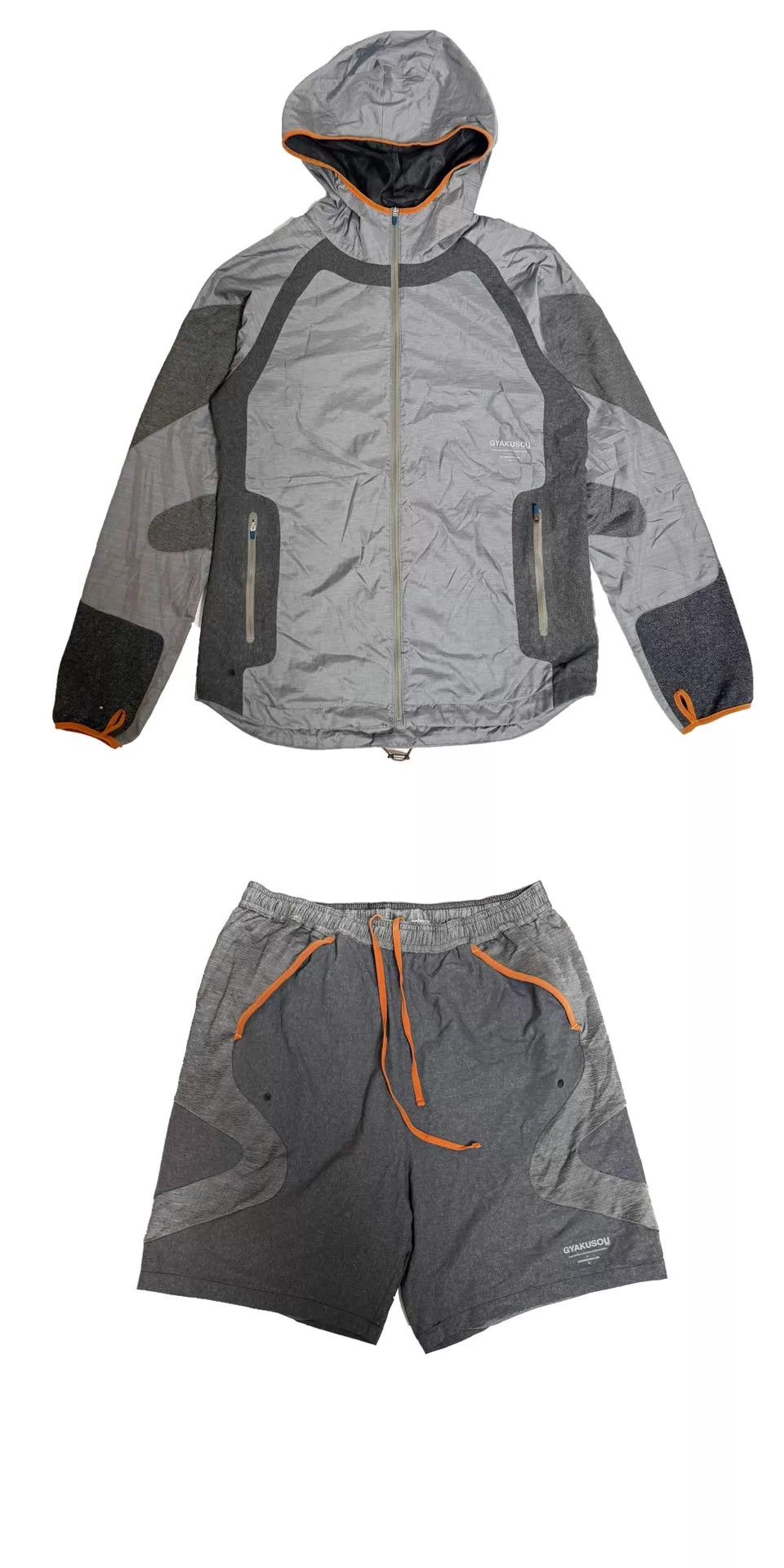 Nike Nike Lab GYAKUSOU x Undercover RARE Silver Wool Short L Size US 34 / EU 50 - 8 Thumbnail