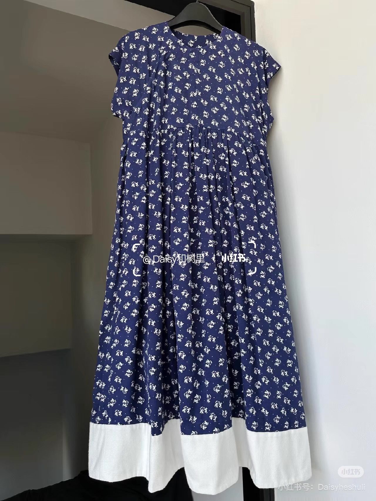 Comme des Garcons CDG Comcom Floral Chinese Style Spliced Long Dress Ｑ24 Size XS / US 0-2 / IT 36-38 - 1 Thumbnail