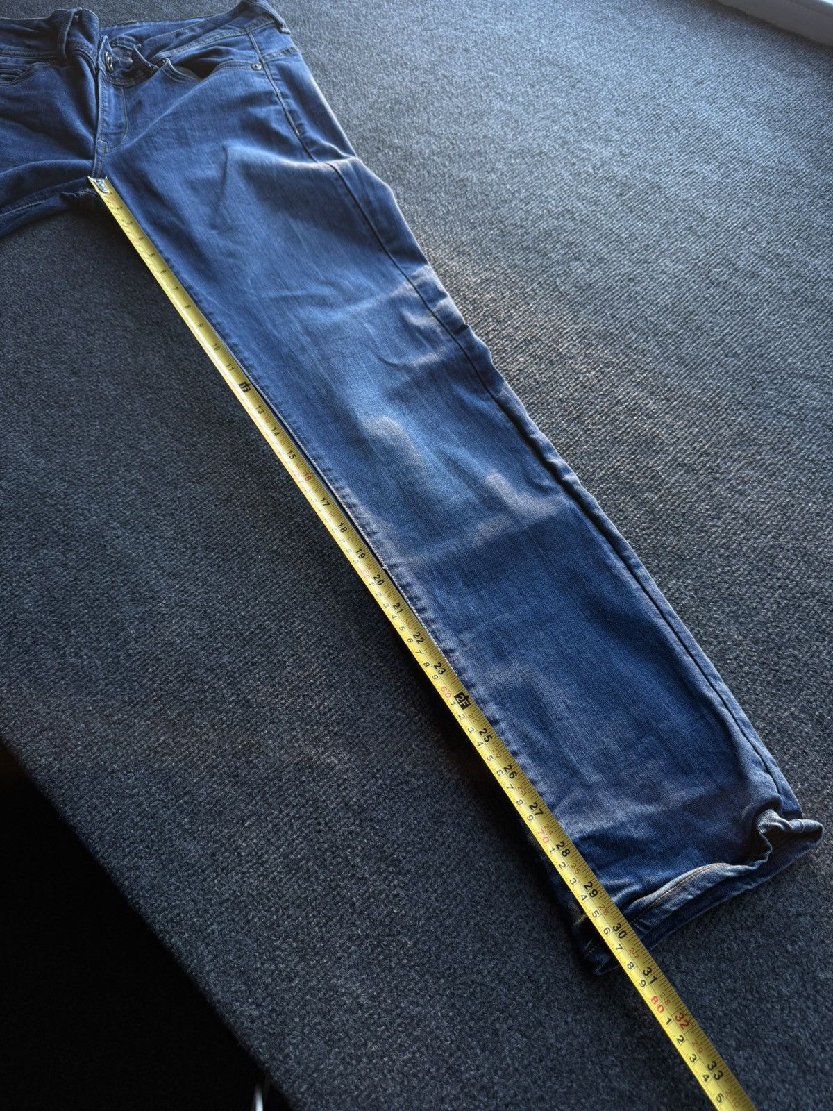 G-Star 00s Y2K G-Star RAW Midge Straight Punk Rock Dark Wash Jeans Size 30" / US 8 / IT 44 - 21 Thumbnail