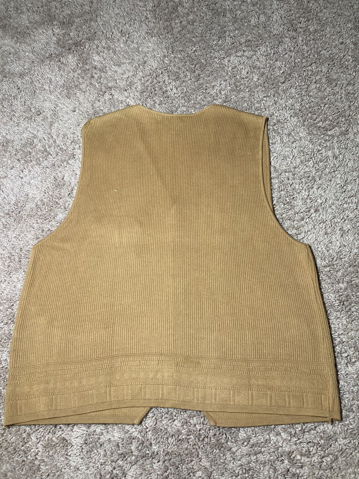 Yohji Yamamoto Vintage Yohji Yamamoto Pour Homme Vest Knit YYPH 90s Pipe M Size US M / EU 48-50 / 2 - 6 Thumbnail