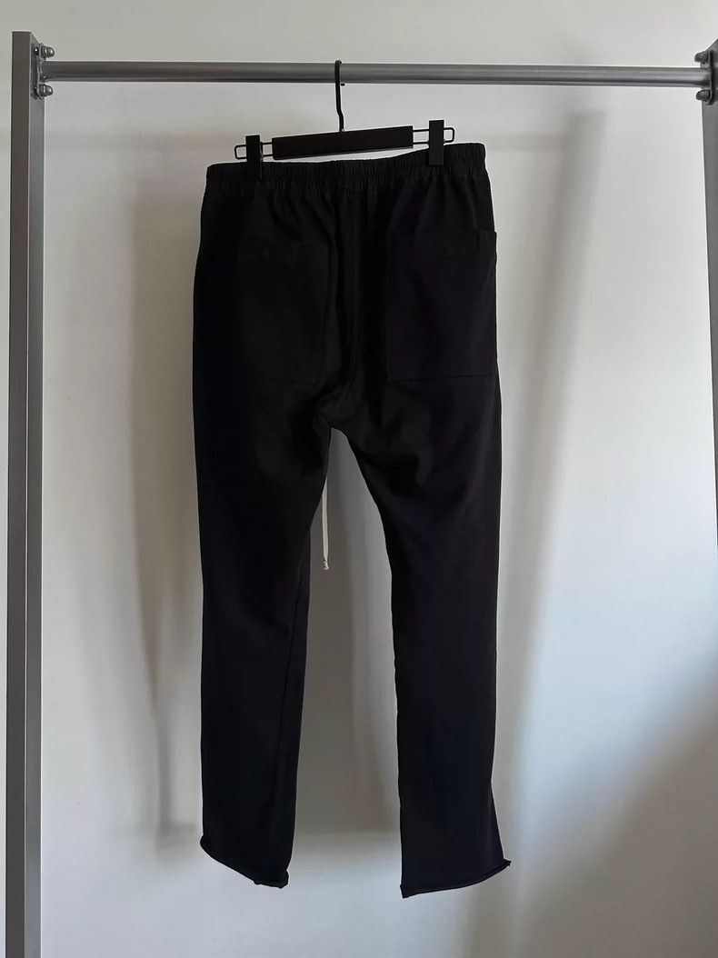 Rick Owens Rick Owens size L Black cotton trousers that don't fall off Size US 28 / EU 44 - 3 Thumbnail