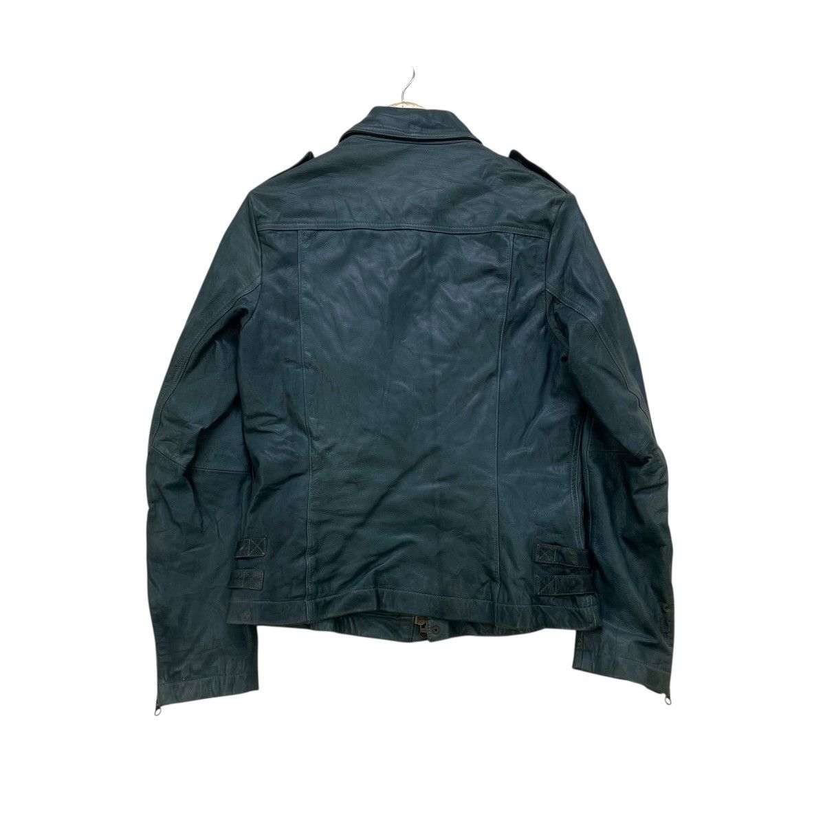 If Six Was Nine 💥Vintage Lalb Sheep Skin Leather Jacket Size US M / EU 48-50 / 2 - 2 Thumbnail