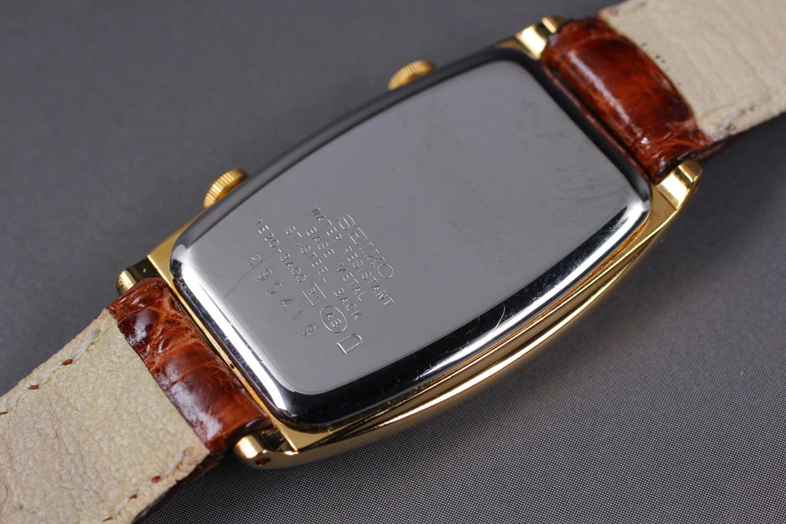 Seiko Seiko Noie Two Dial 1E20-3A00 Gold White Dial Lady Watch Size ONE SIZE - 5 Thumbnail