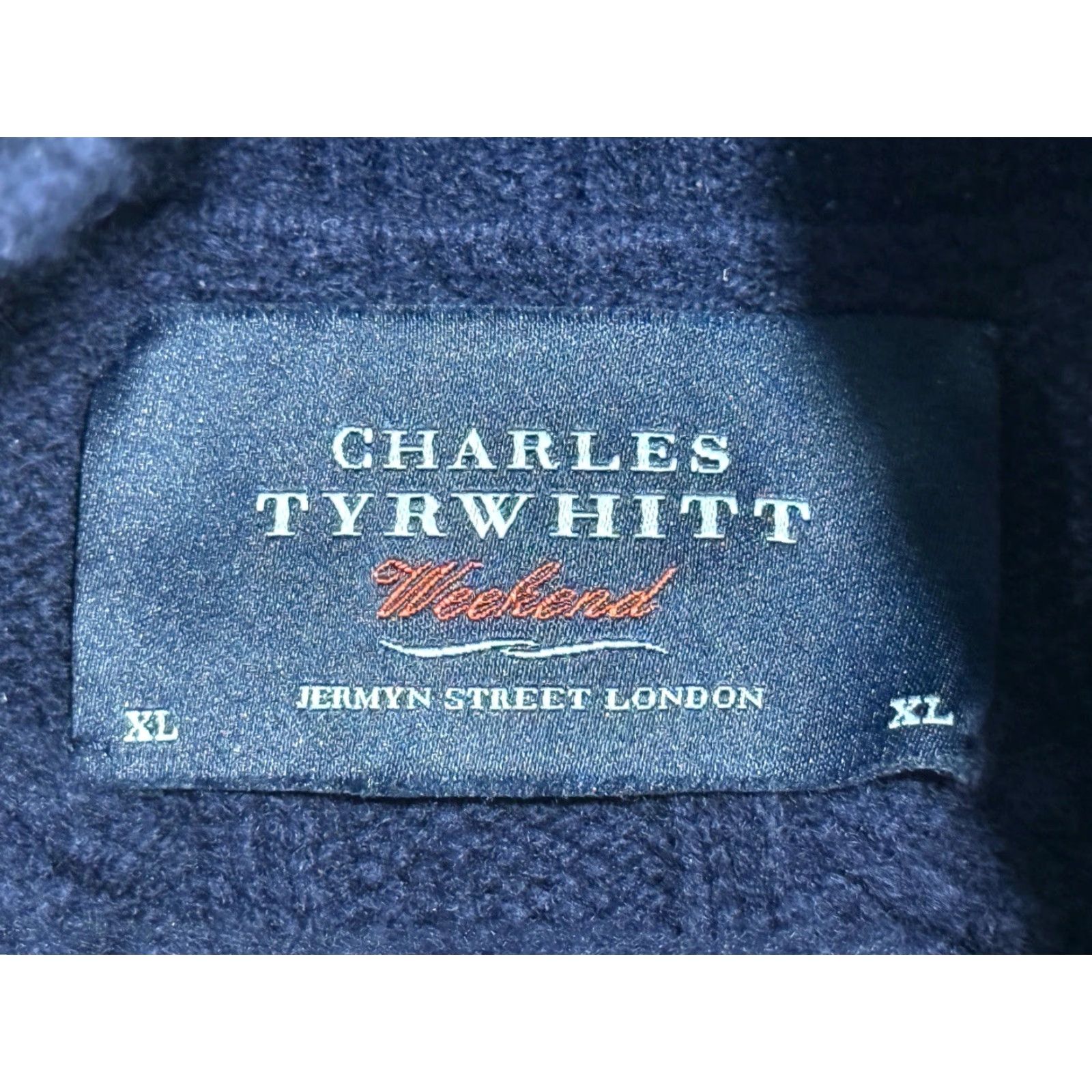 Charles Tyrwhitt NWOT Charles Tyrwhitt Chunky Cable Knit Cardigan 100% Geelong Lambswool XL Blue Size US XL / EU 56 / 4 - 6 Thumbnail