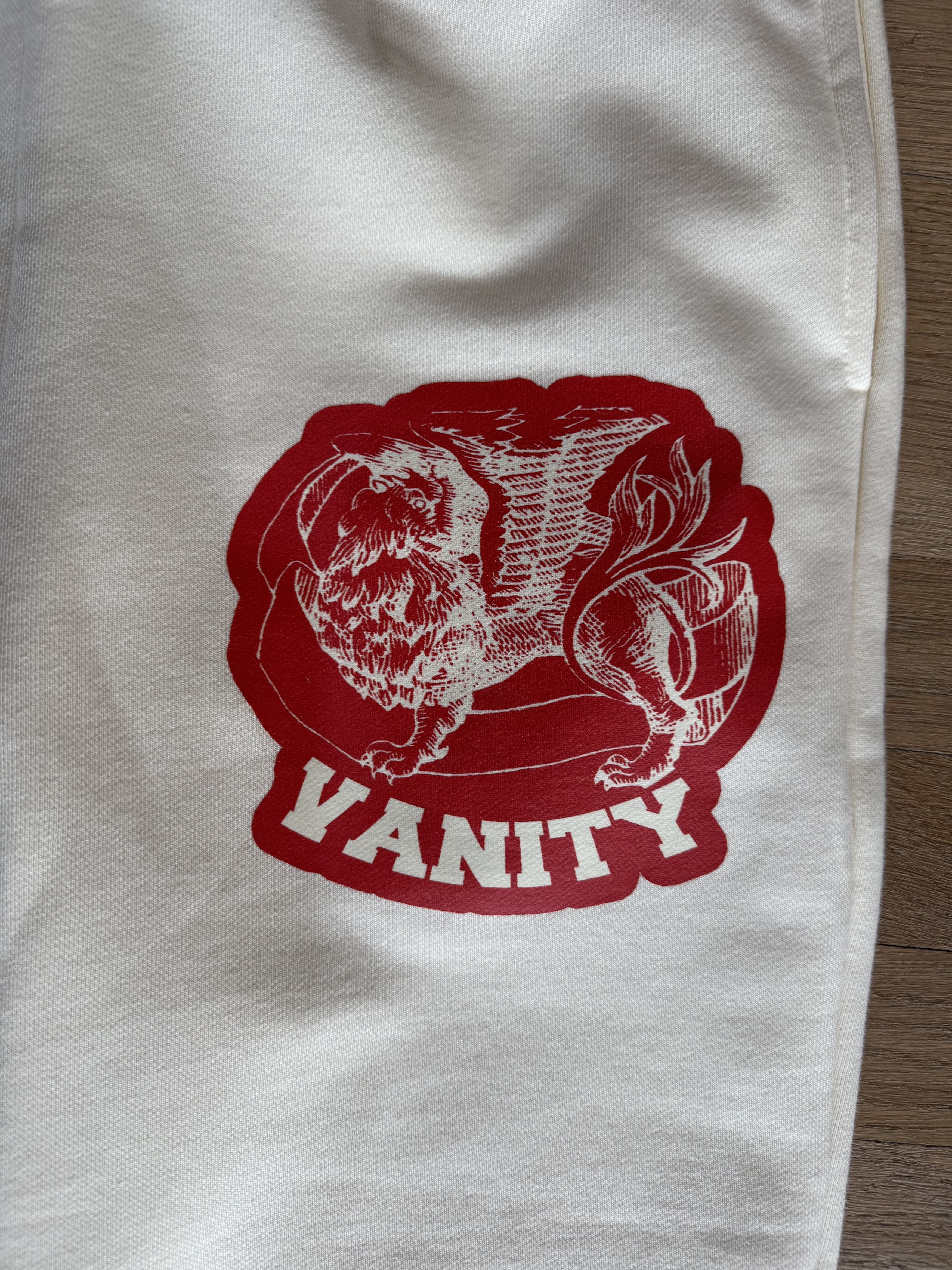 Saint Vanity Saint Vanity Logo Sweatpants Cream Size US 34 / EU 50 - 3 Thumbnail
