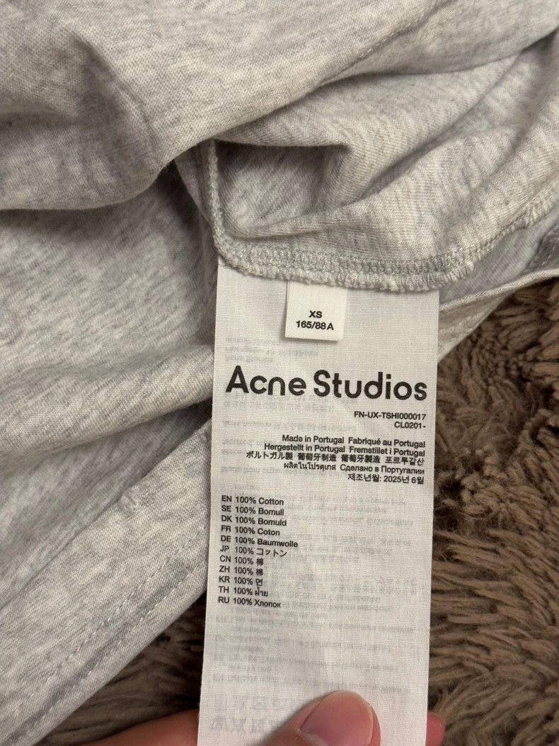 Acne Studios Acne Studios Grey short-sleeved shirt Size XS / US 0-2 / IT 36-38 - 3 Thumbnail