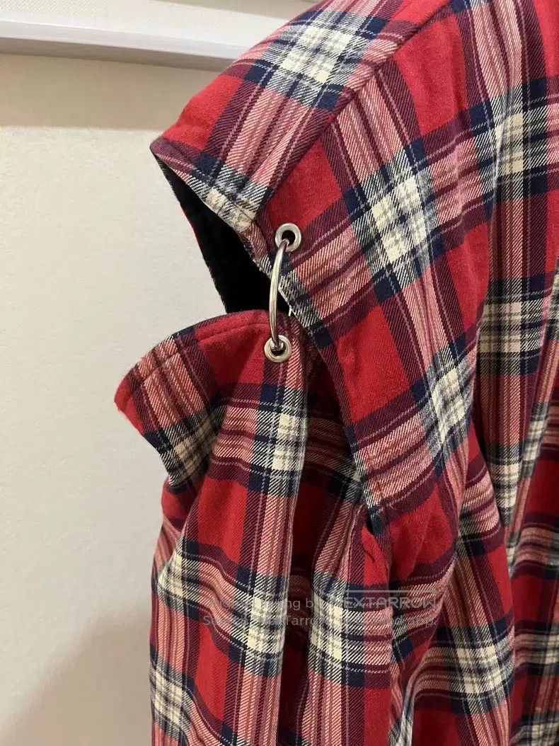 Vetements Vetements Shoulder Pad Iron Ring Plaid Jacket Size US S / EU 44-46 / 1 - 4 Thumbnail
