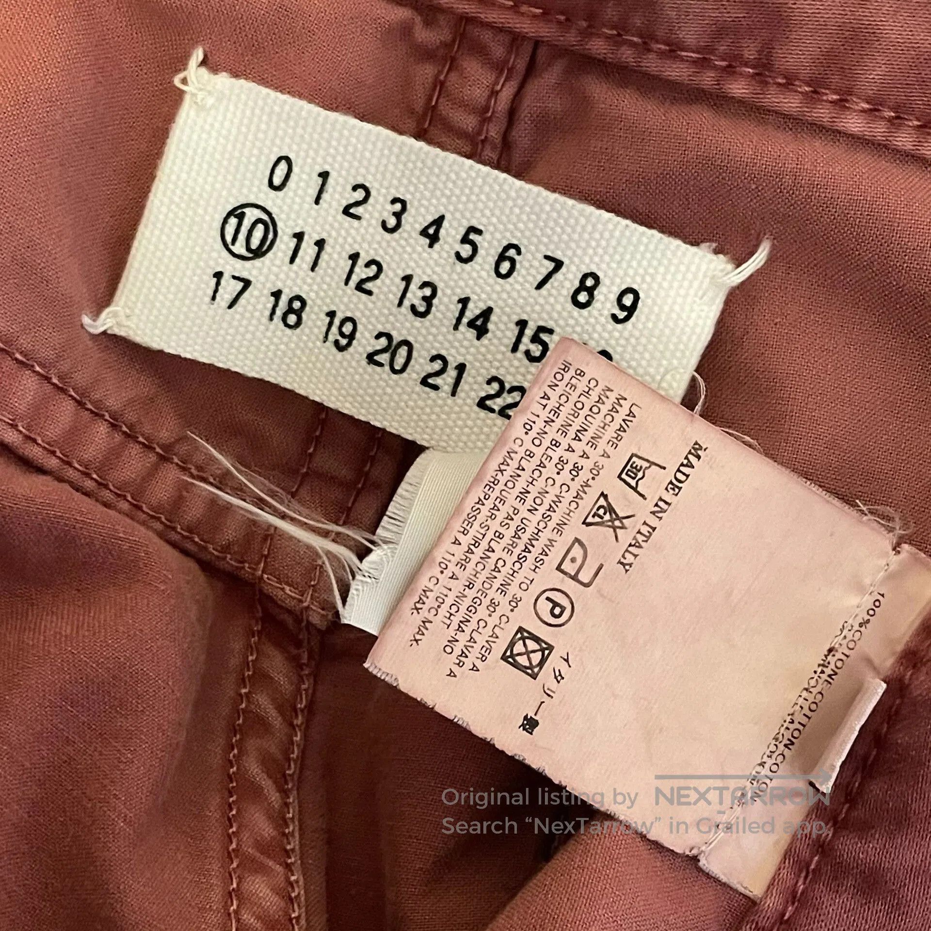 Maison Margiela Maison Martin Margiela Pink Work Pants. Size US 30 / EU 46 - 6 Thumbnail