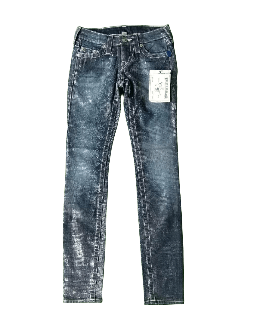 True Religion True Religion Skinny Jeans Blue Woman Size 24" / US 00 / IT 34 - 1 Thumbnail