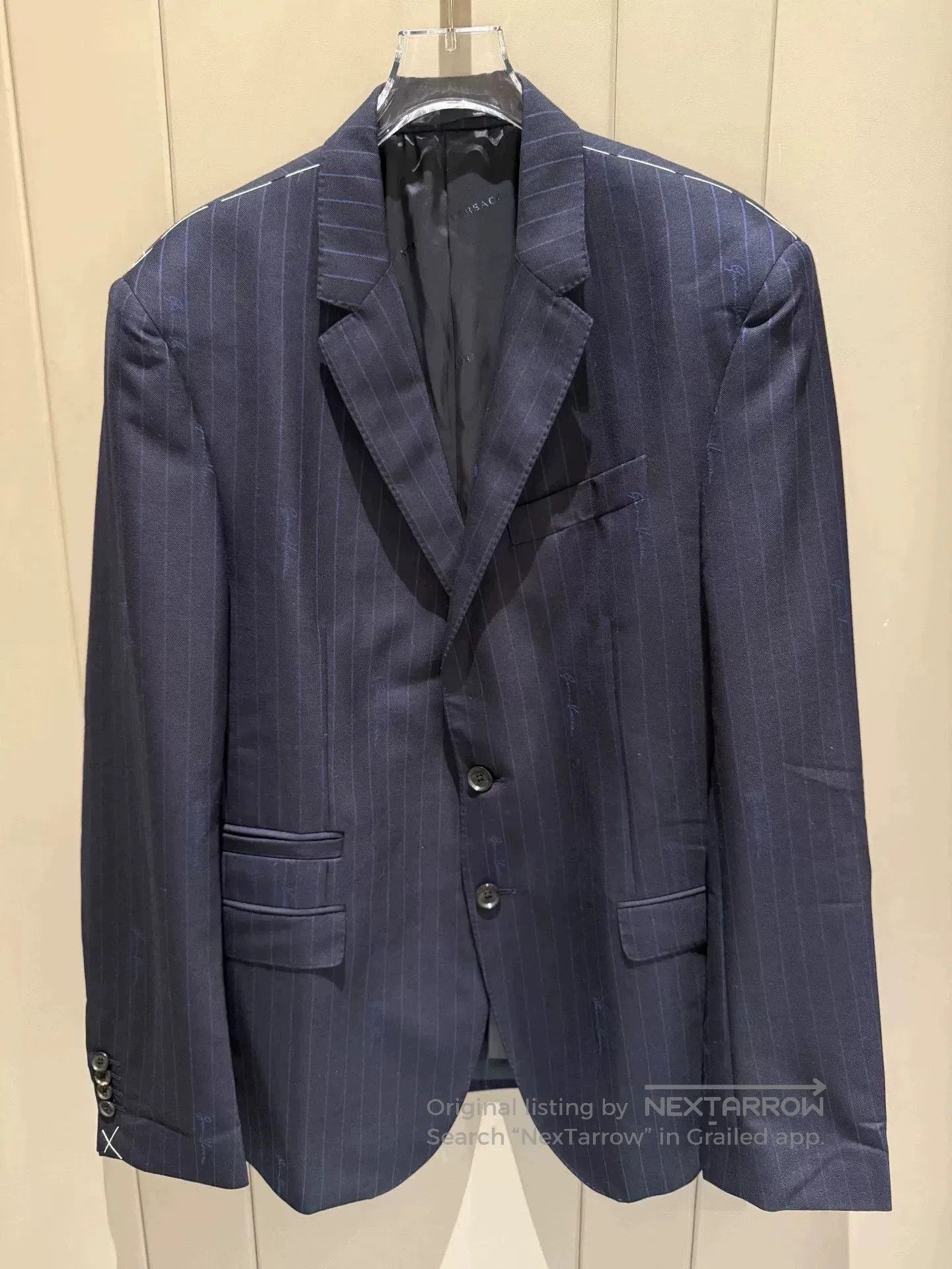 Versace VERSACE Wool Suit. Size US M / EU 48-50 / 2 - 1 Thumbnail
