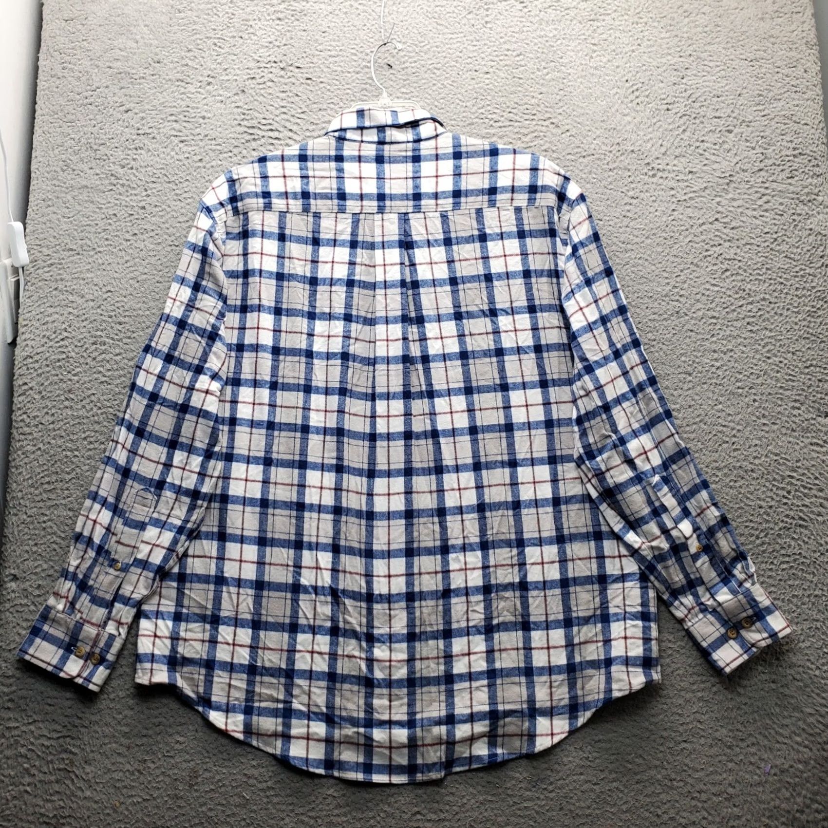 Vintage Cabela's Flannel Shirt Mens XL Multi Plaid Regular Fit Collared Button-Down EUC Size US XL / EU 56 / 4 - 2 Thumbnail