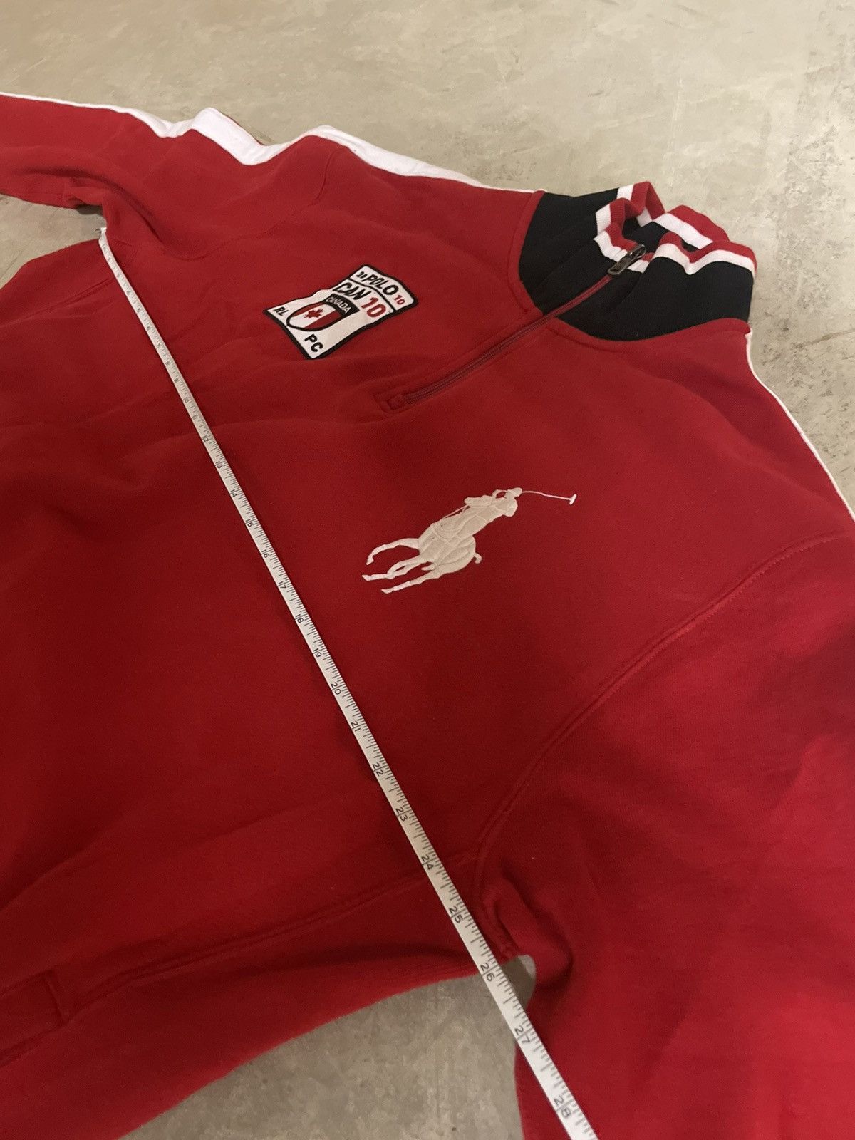 Polo Ralph Lauren POLO Ralph Lauren 2010 Canadian Olympics Quarter Zip Size US XXL / EU 58 / 5 - 7 Thumbnail