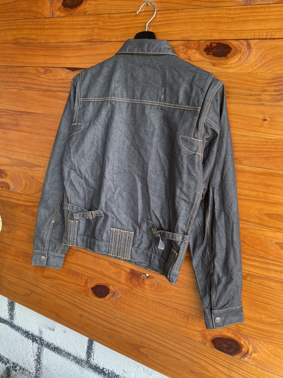 Apollo Apollo Japanese Denim Workwear Jacket Dark Indigo Trucker Size US XS / EU 42 / 0 - 9 Thumbnail