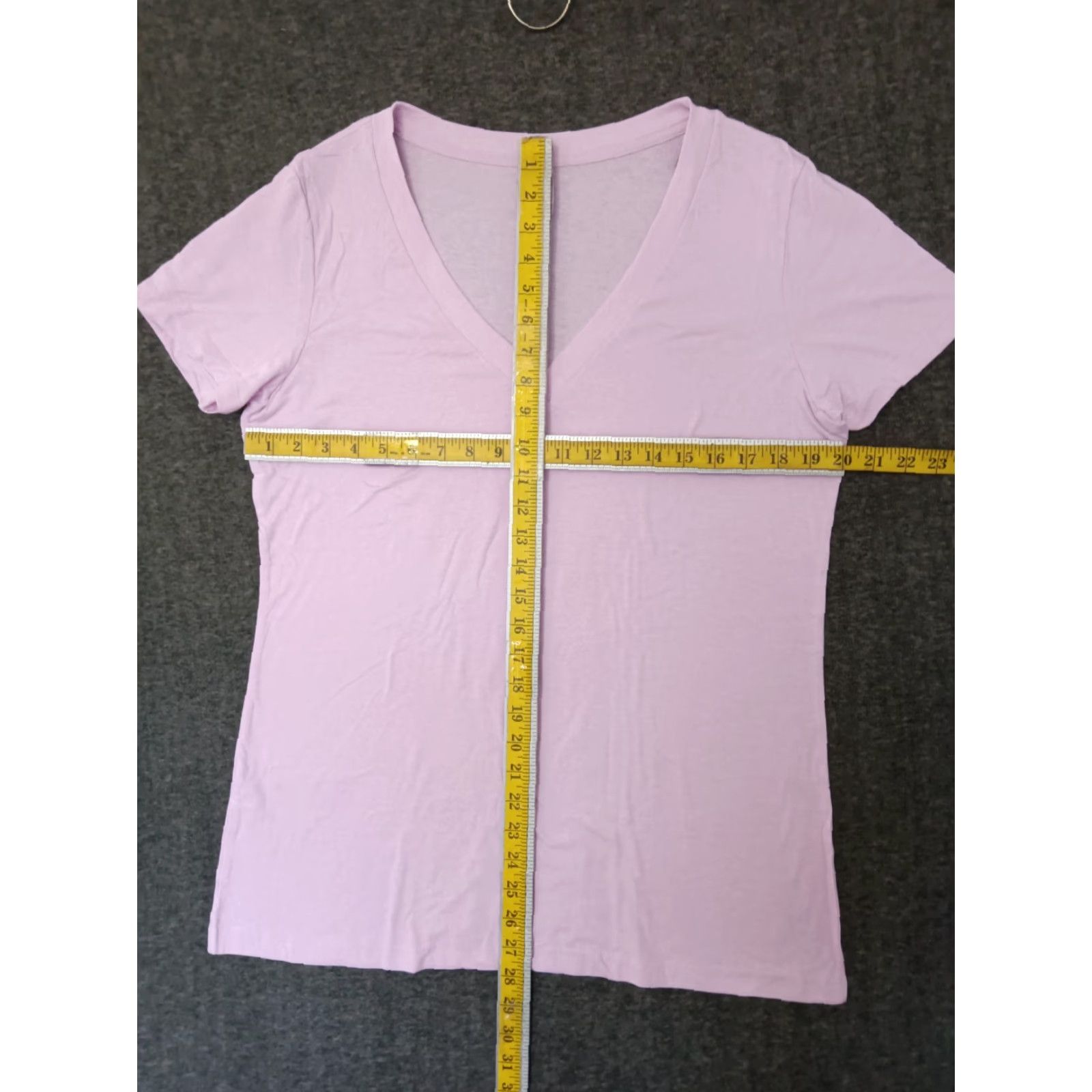 Next Level Next Level V-Neck Shirt Woman's Pink 2XL 3-Pack Short Sleeve Cotton Blend T-Shirt Casual Size XXL / US 16-18 / IT 52-54 - 5 Thumbnail
