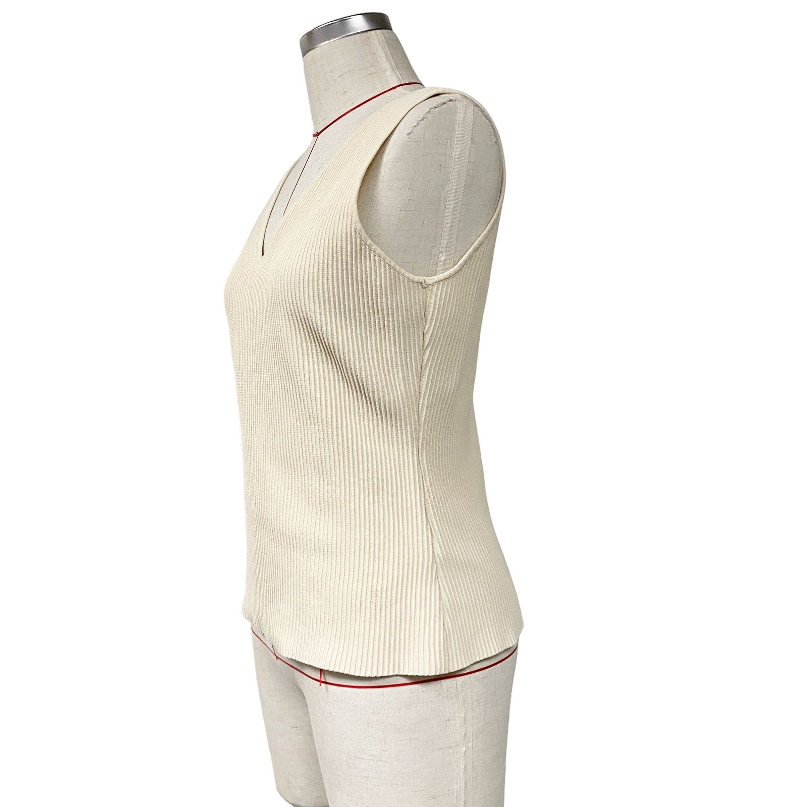 Bailey 44 Bailey/44 Womens Size L Ribbed Tank Top Size L / US 10 / IT 46 - 2 Thumbnail