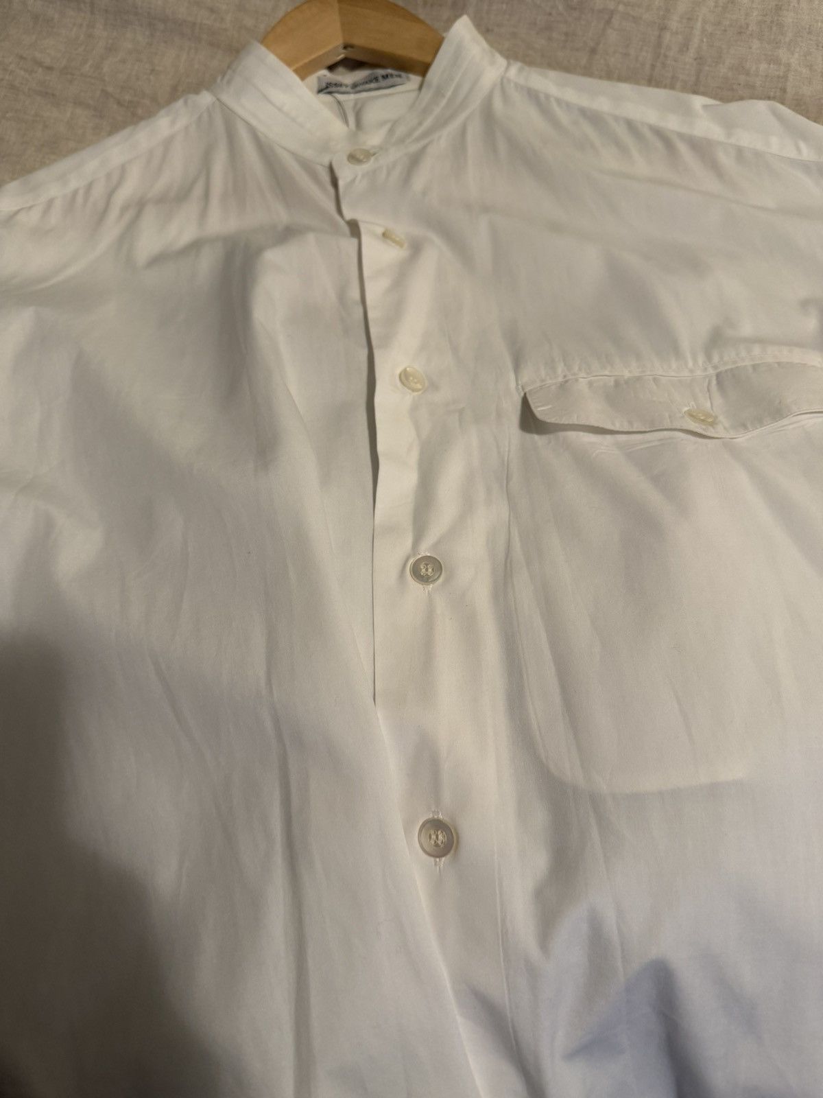 Issey Miyake Iconic Mandarin Split Hem Button Up Size US L / EU 52-54 / 3 - 5 Thumbnail